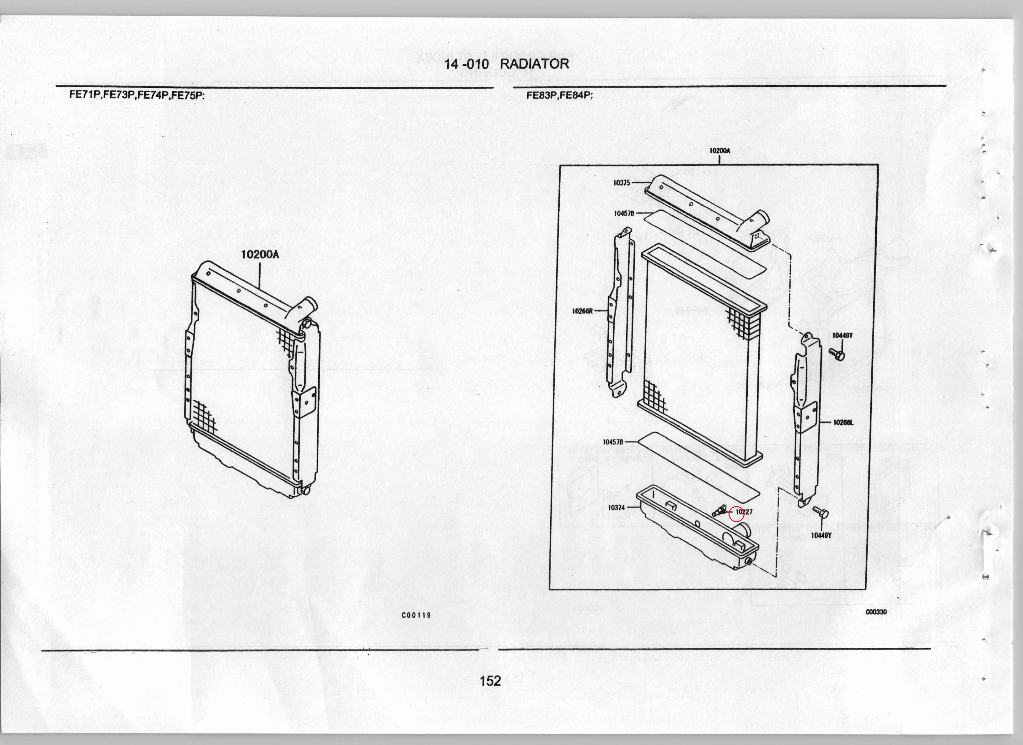 Diagram MC432744 COCK, RADIATOR WATER DRAIN - Mitsubishi