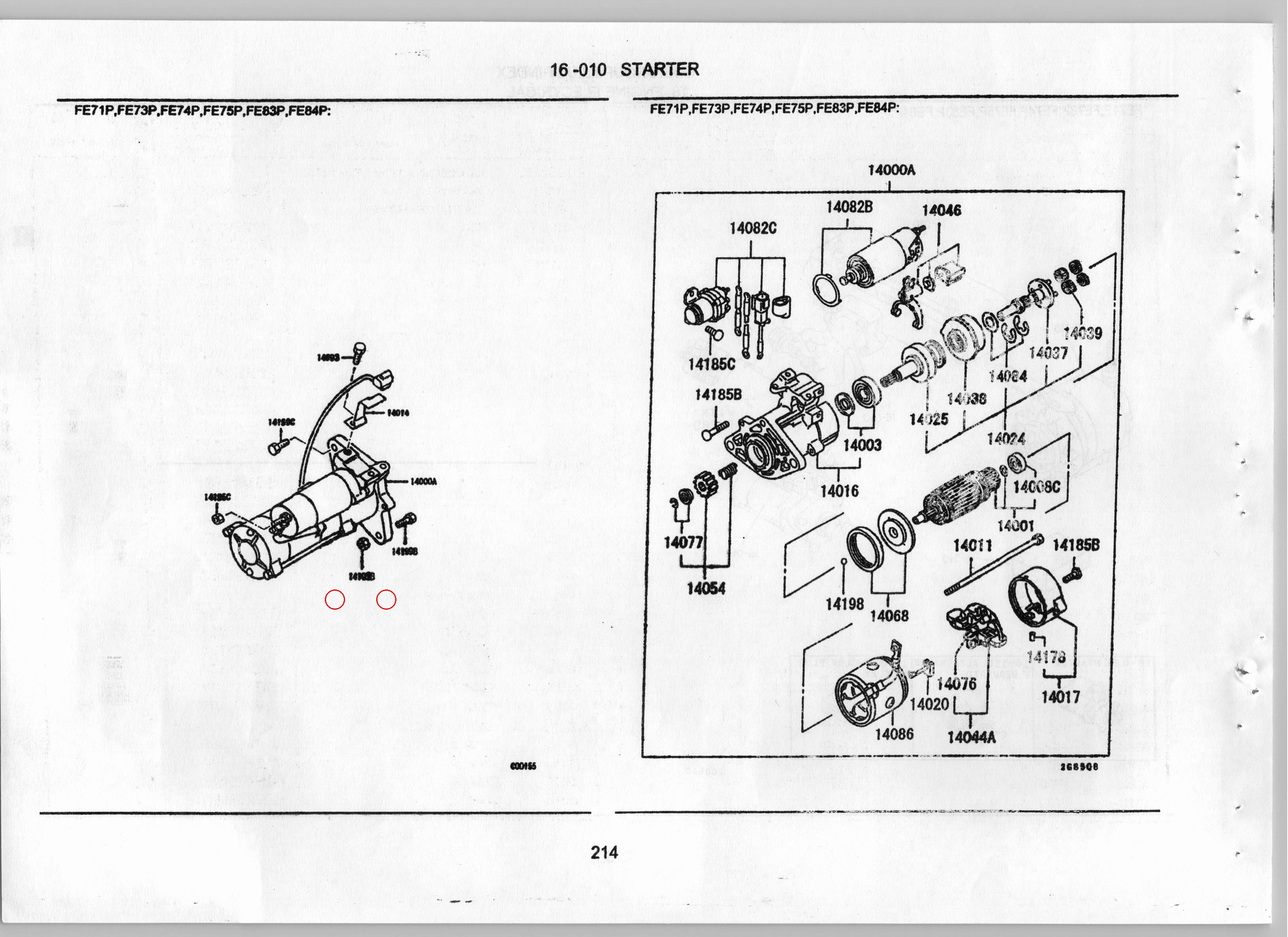 Diagram ME701489 PINION KIT,STARTER - Mitsubishi