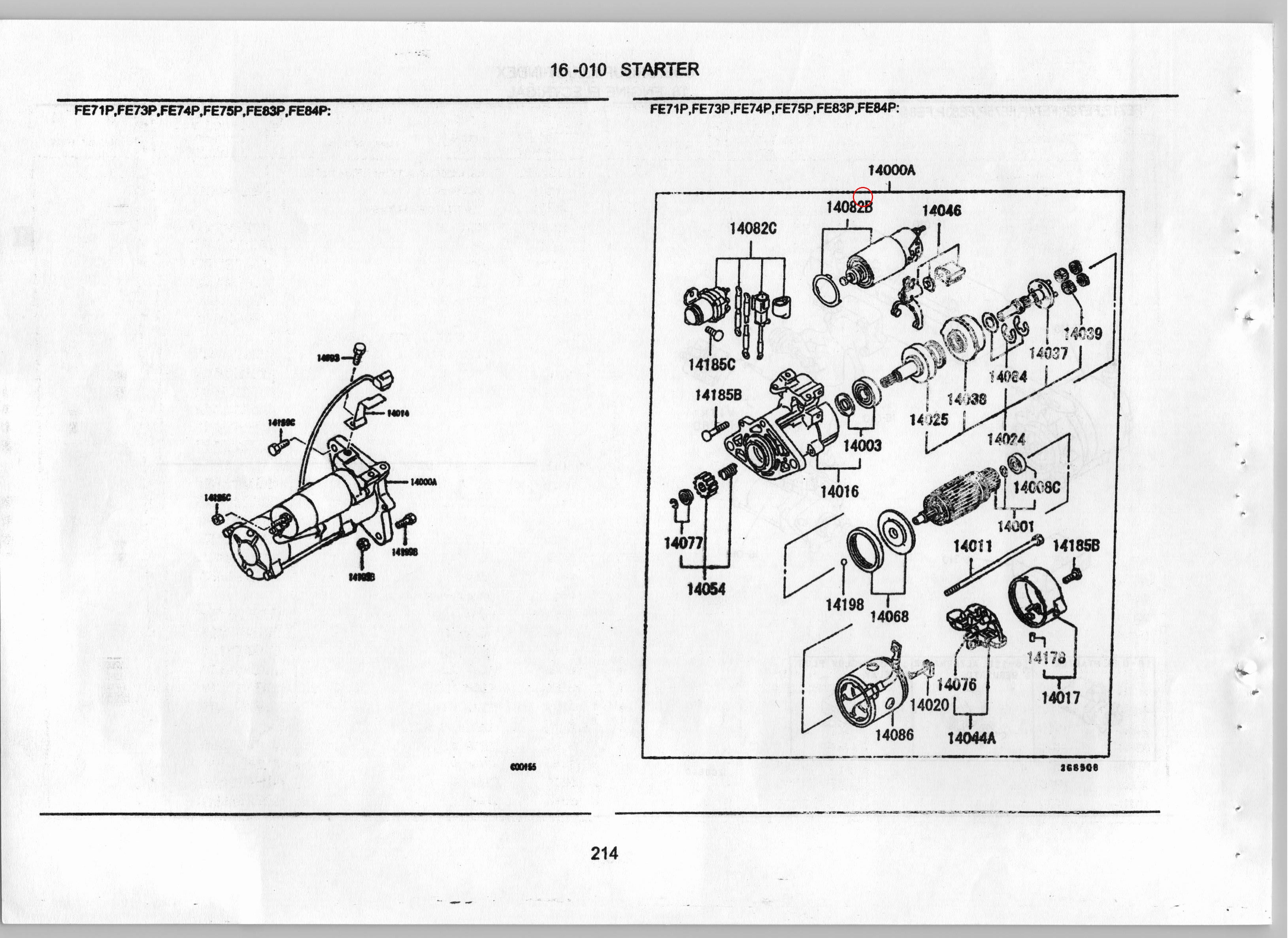 Diagram ME701442 SWITCH KIT,STARTER MAGNETIC - Mitsubishi