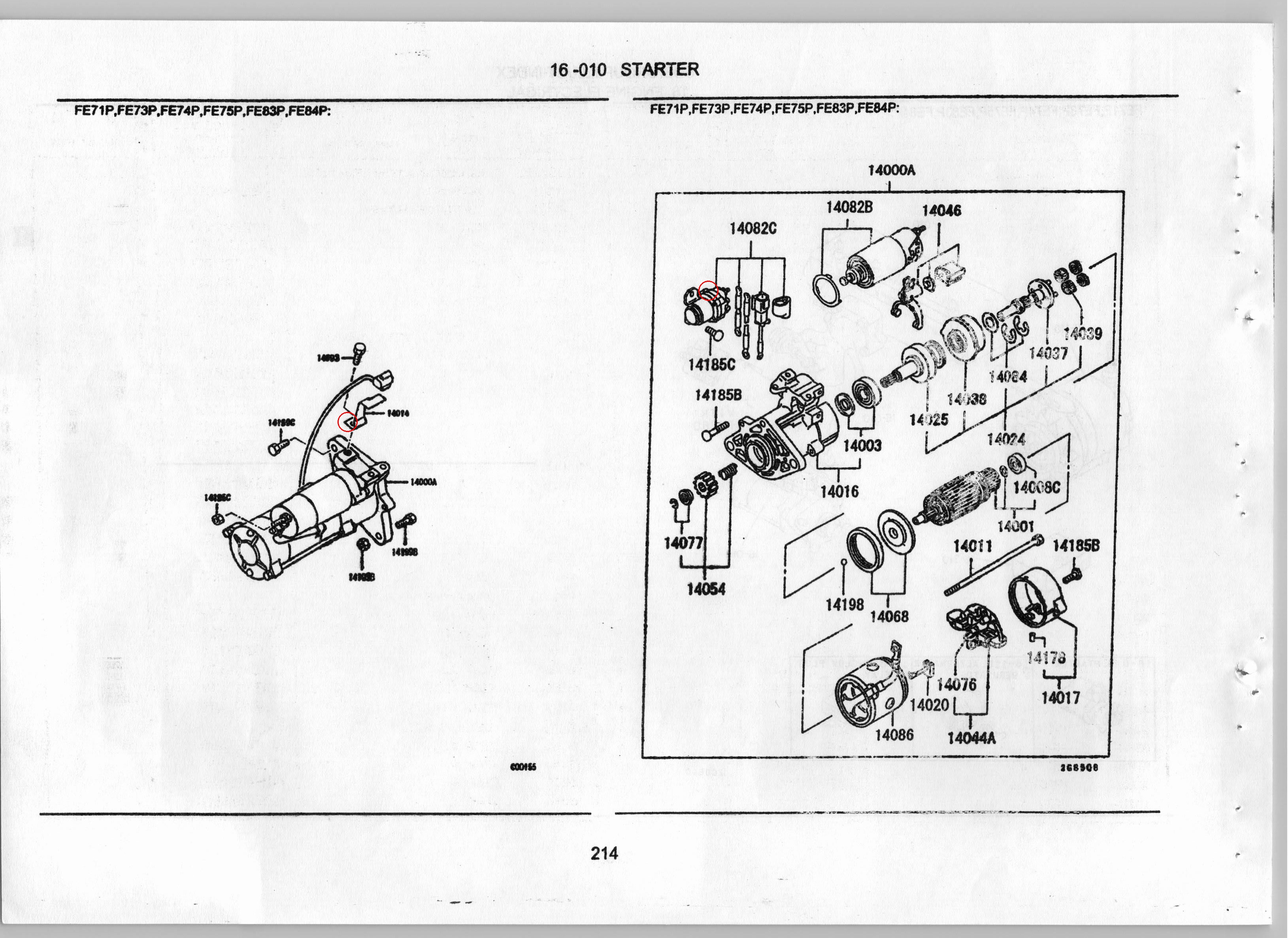 Diagram ME753528 SWITCH KIT,STARTER MAGNETIC - Mitsubishi
