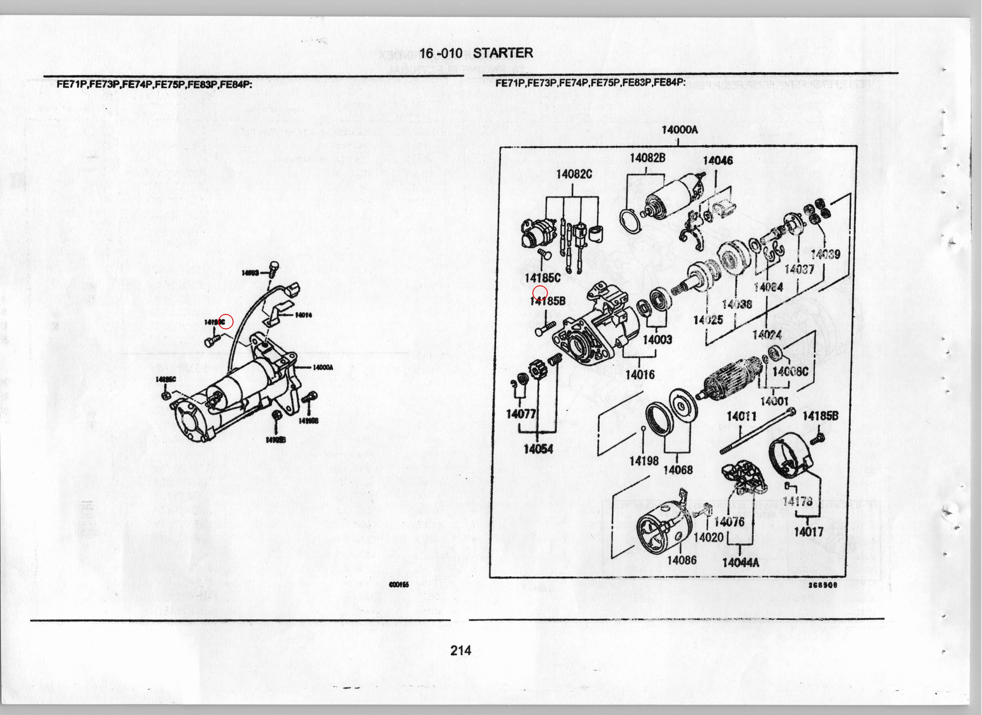 Diagram ME701502 SCREW,STARTER INR - Mitsubishi