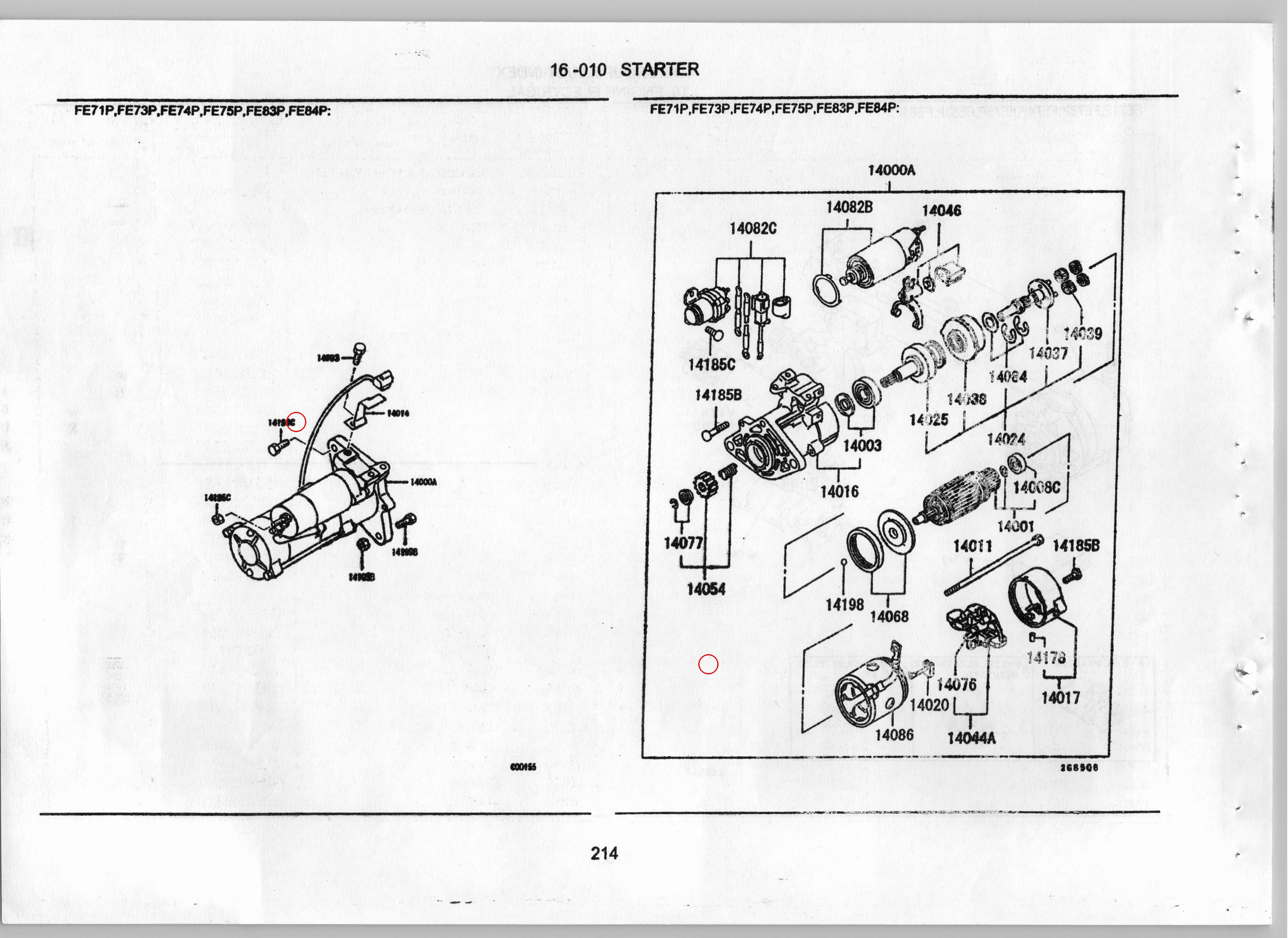 Diagram ME701444 BALL, STARTER INR - Mitsubishi