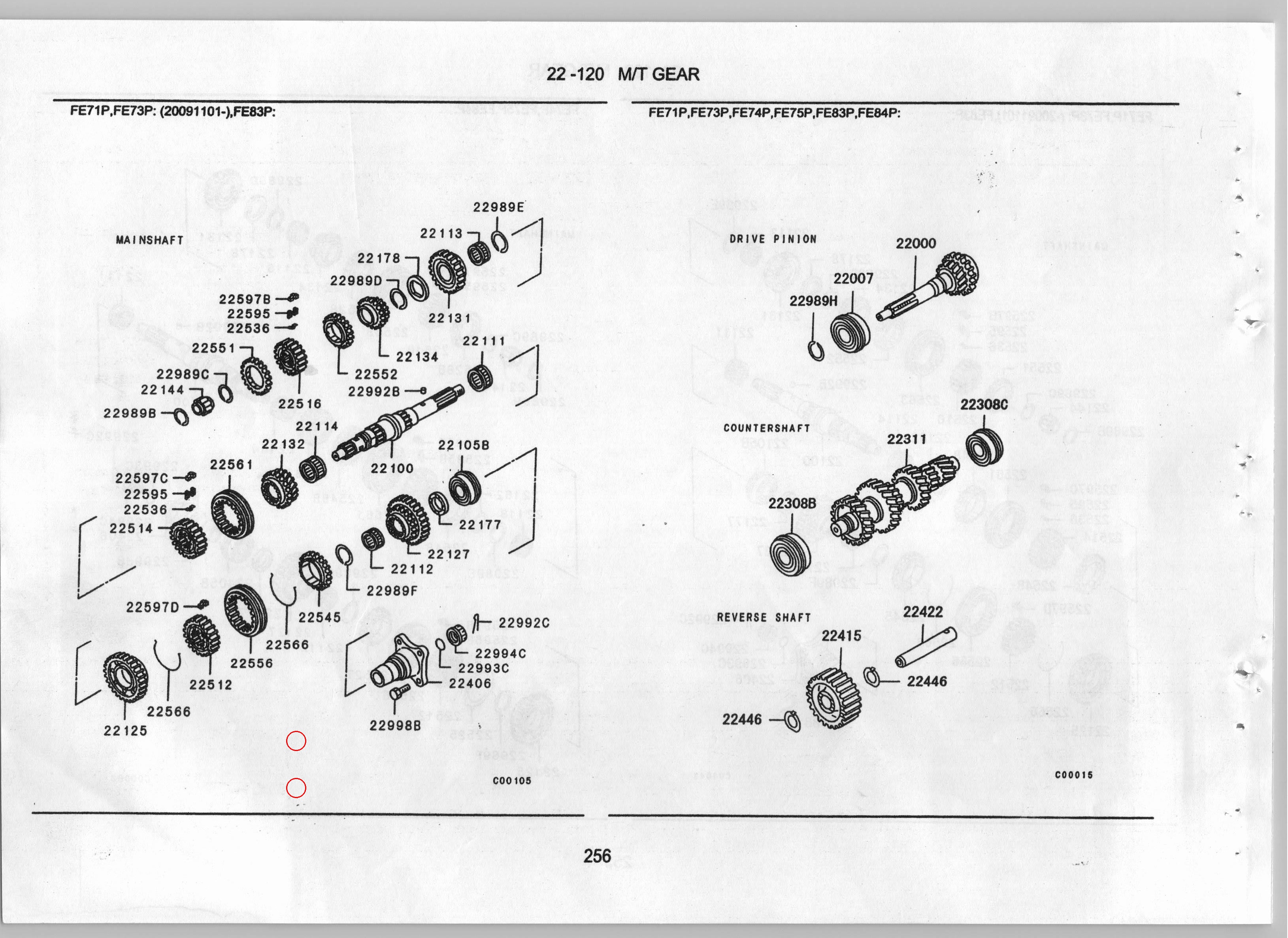 Diagram ME607404 SLEEVE,M/T 1ST & REV SYNCH - Mitsubishi
