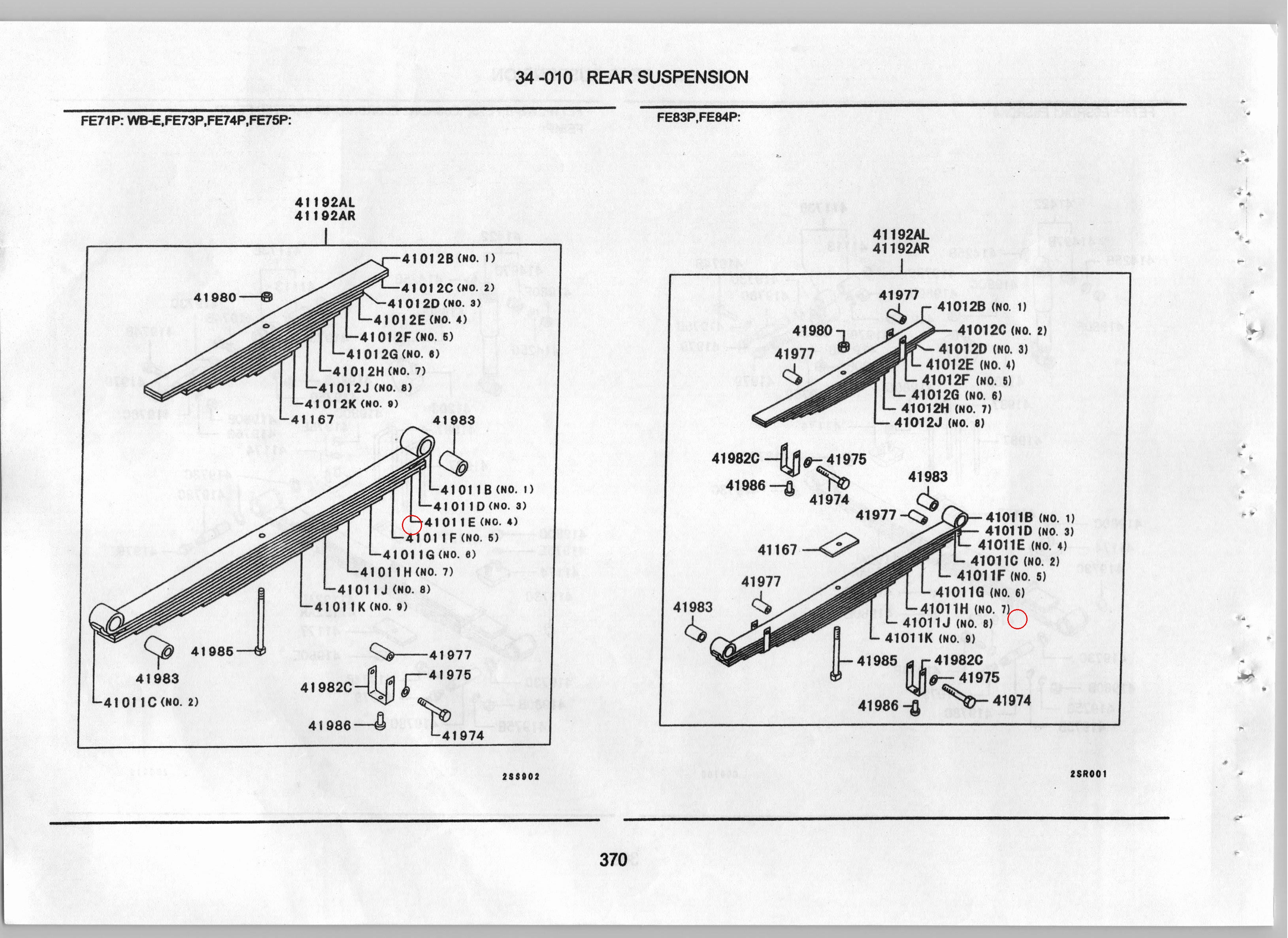 Diagram MB161585 LEAF,RR SUSP SPRING - Mitsubishi