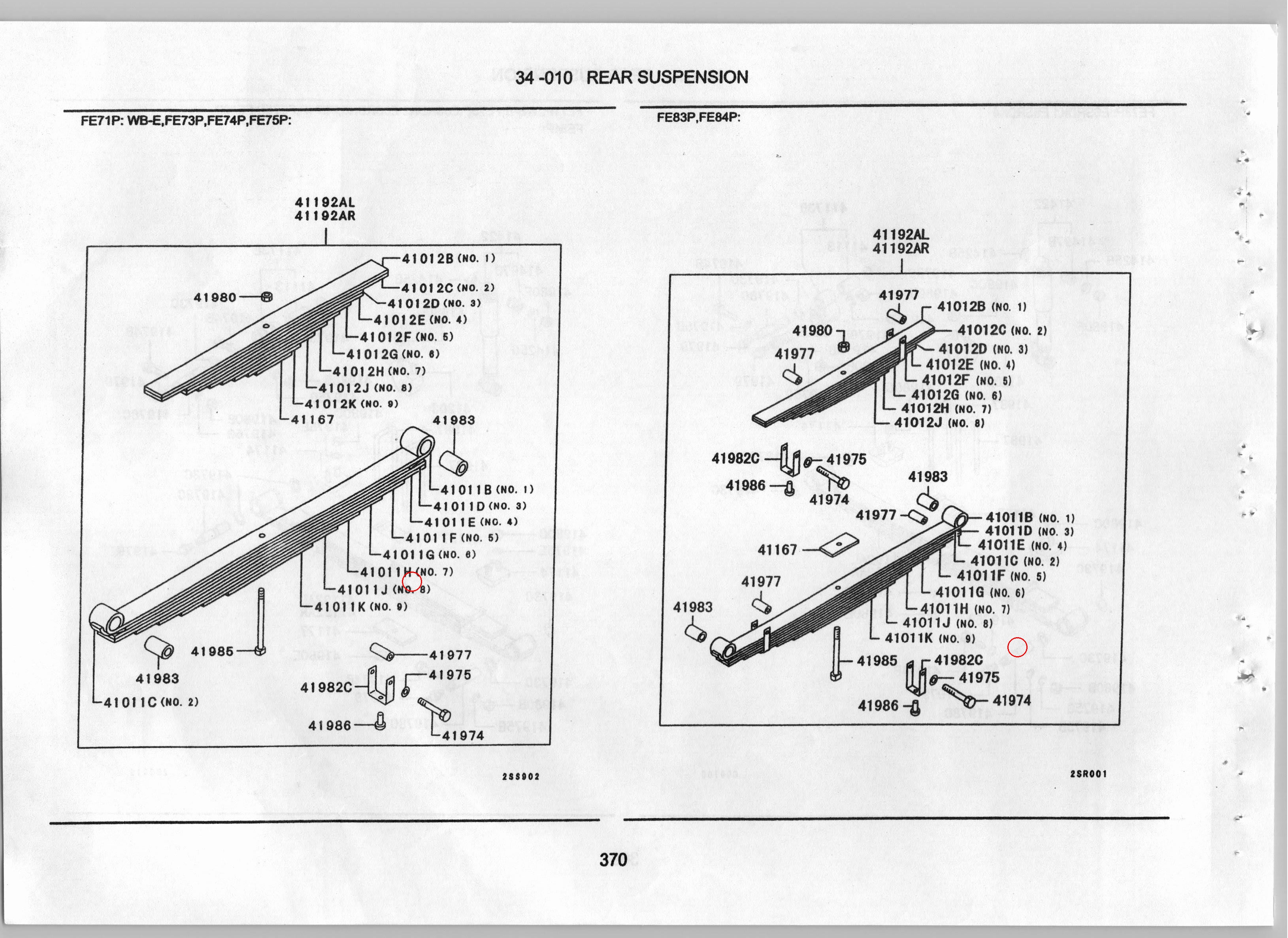 Diagram MK631561 LEAF,RR SUSP SPRING - Mitsubishi