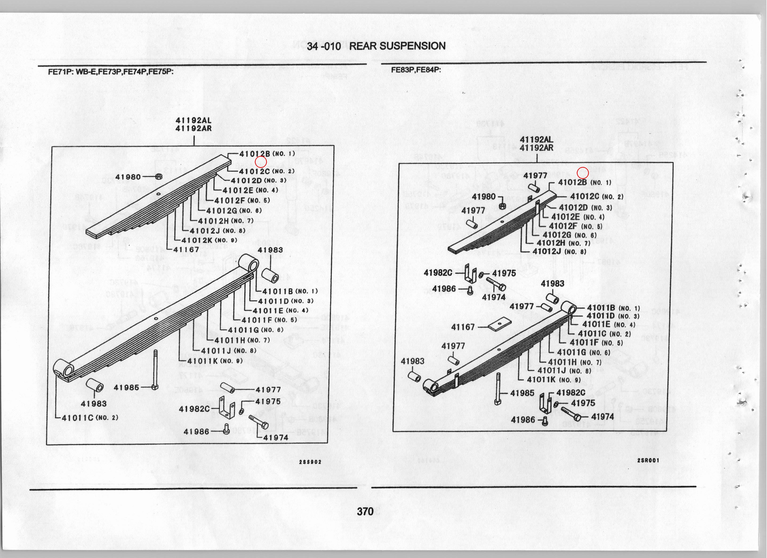 Diagram MB391571 LEAF, RR SUSP HELPER SPRING - Mitsubishi