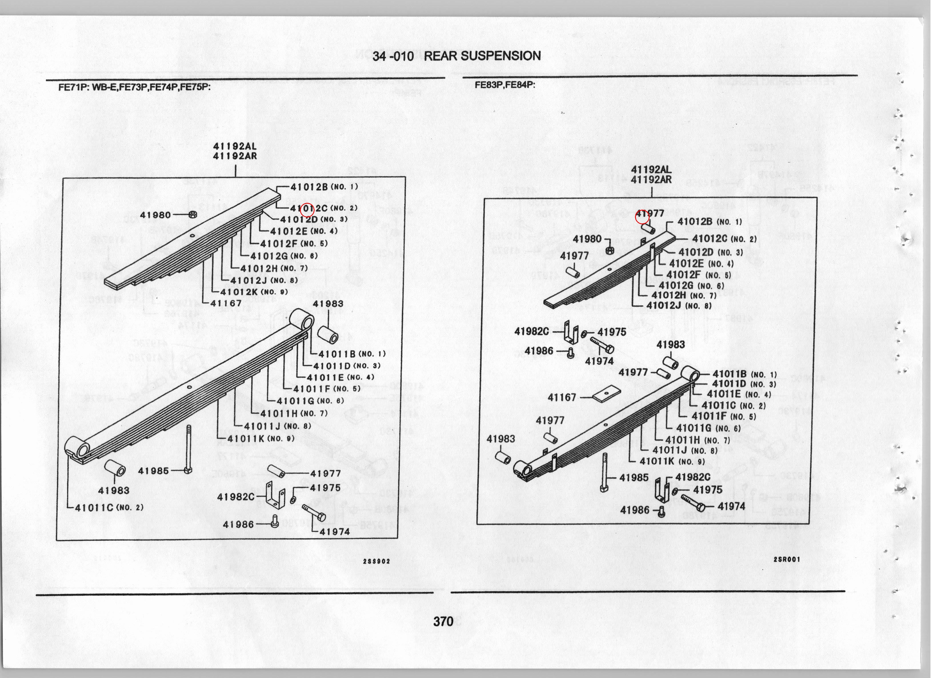 Diagram MK631551 LEAF,RR SUSP HELPER SPRING - Mitsubishi