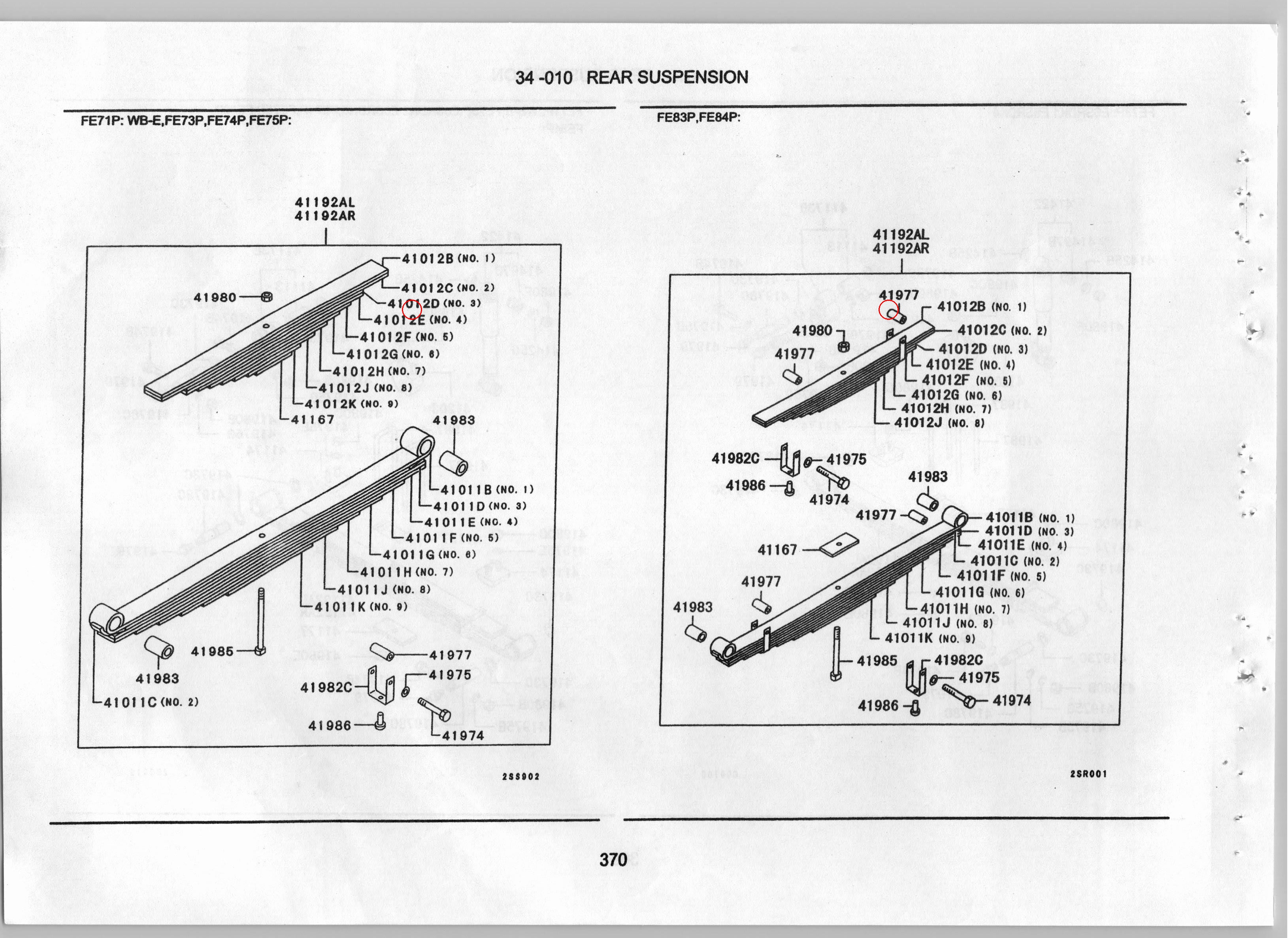 Diagram MK631567 LEAF,RR SUSP HELPER SPRING - Mitsubishi