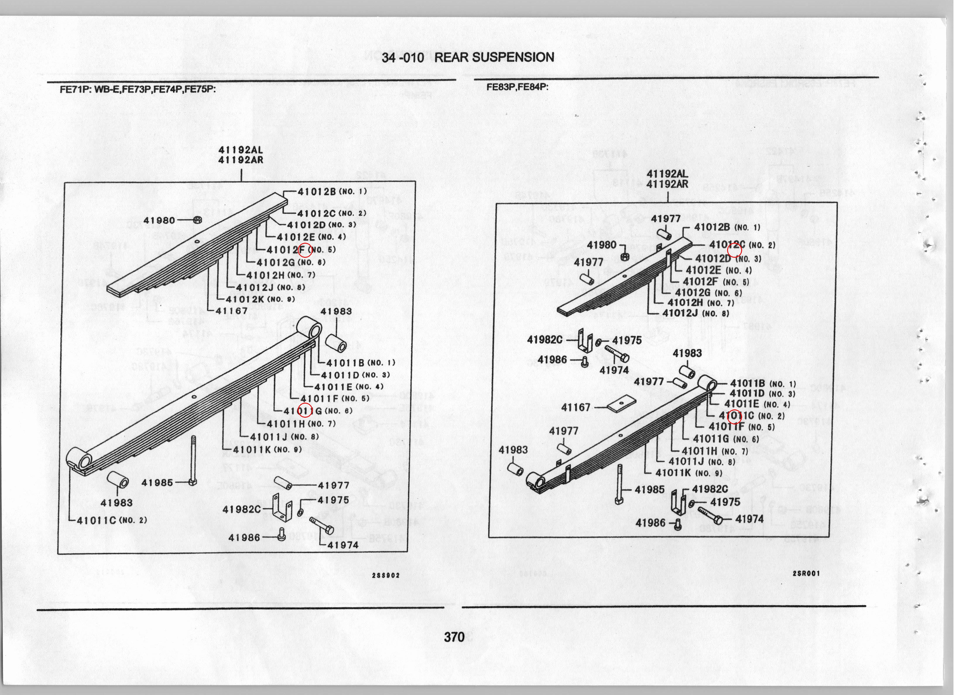 Diagram MK631554 LEAF,RR SUSP HELPER SPRING - Mitsubishi