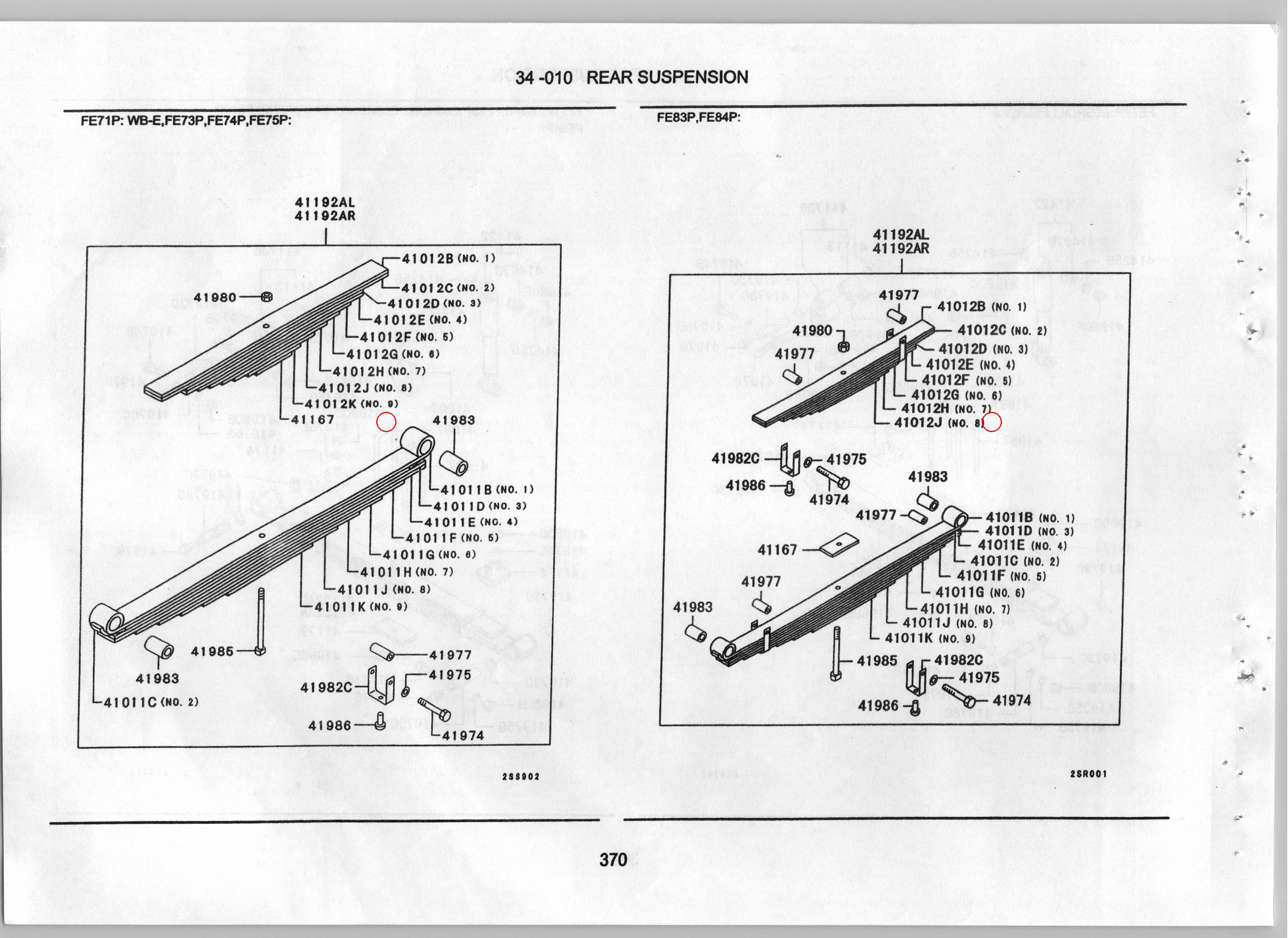 Diagram MB391577 LEAF,RR SUSP HELPER SPRING - Mitsubishi