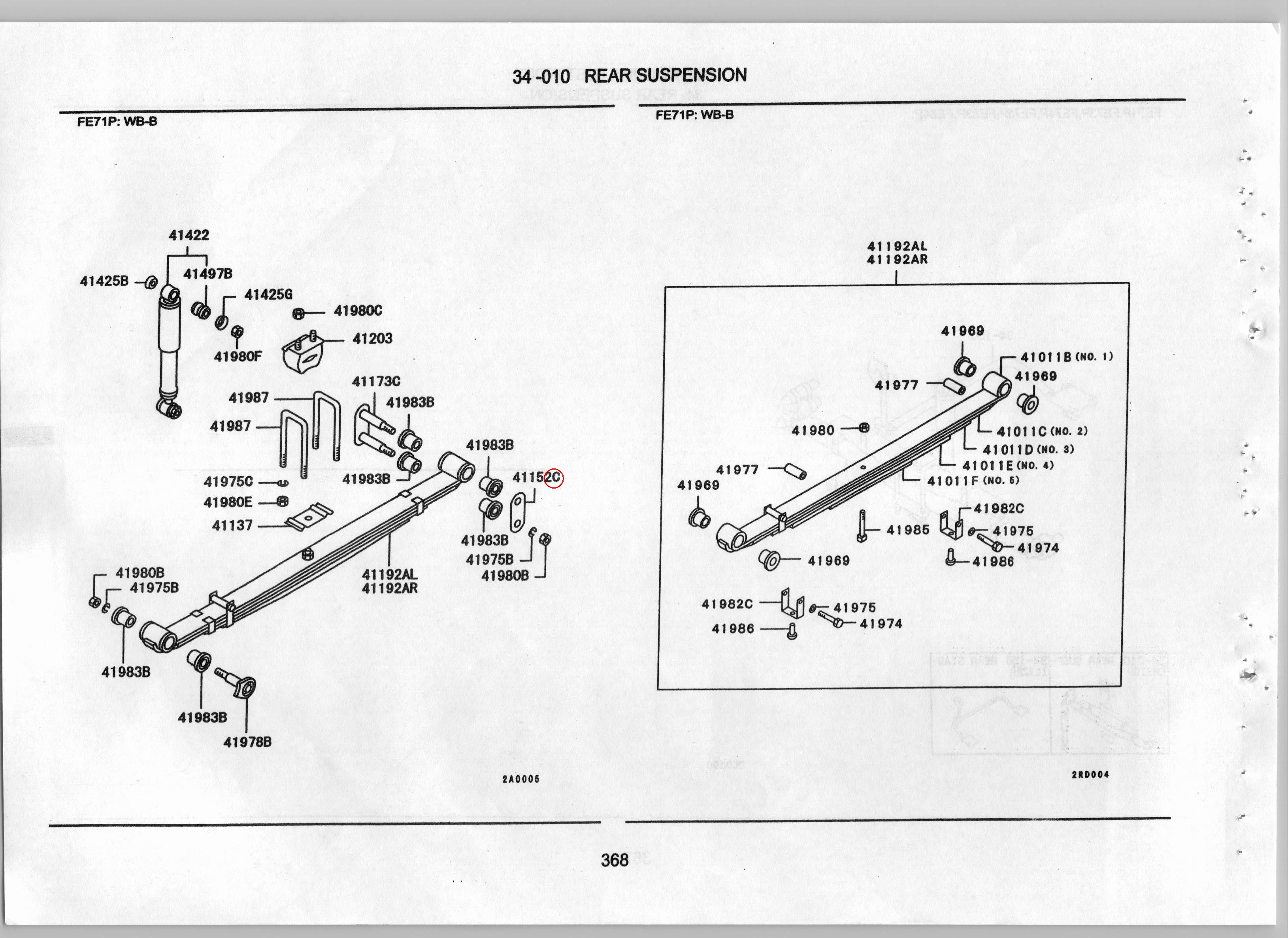 Diagram MB025159 PLATE,RR SUSP SPRING SHACKLE - Mitsubishi
