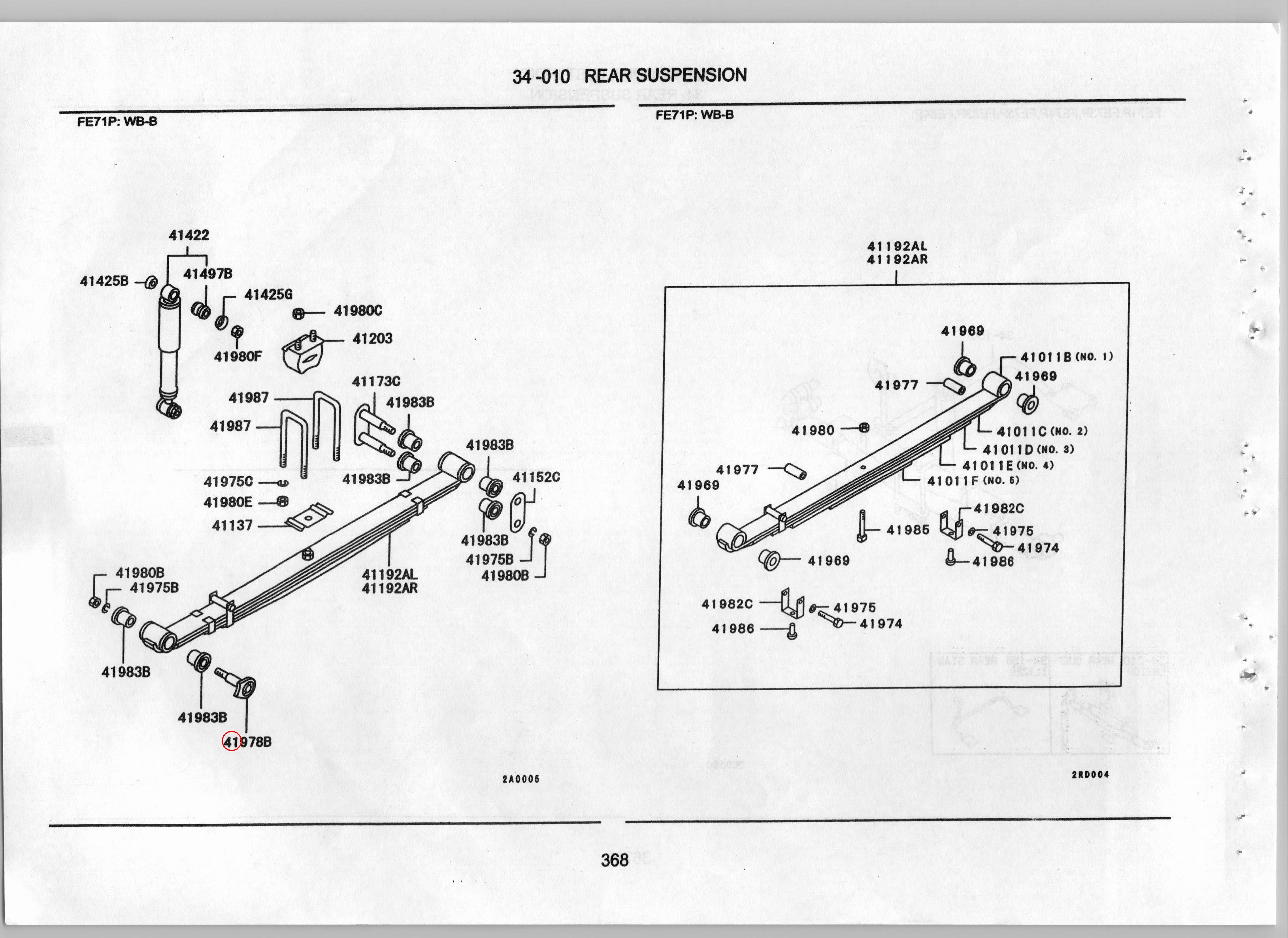 Diagram MB025177 PIN,RR SUSP SPRING - Mitsubishi