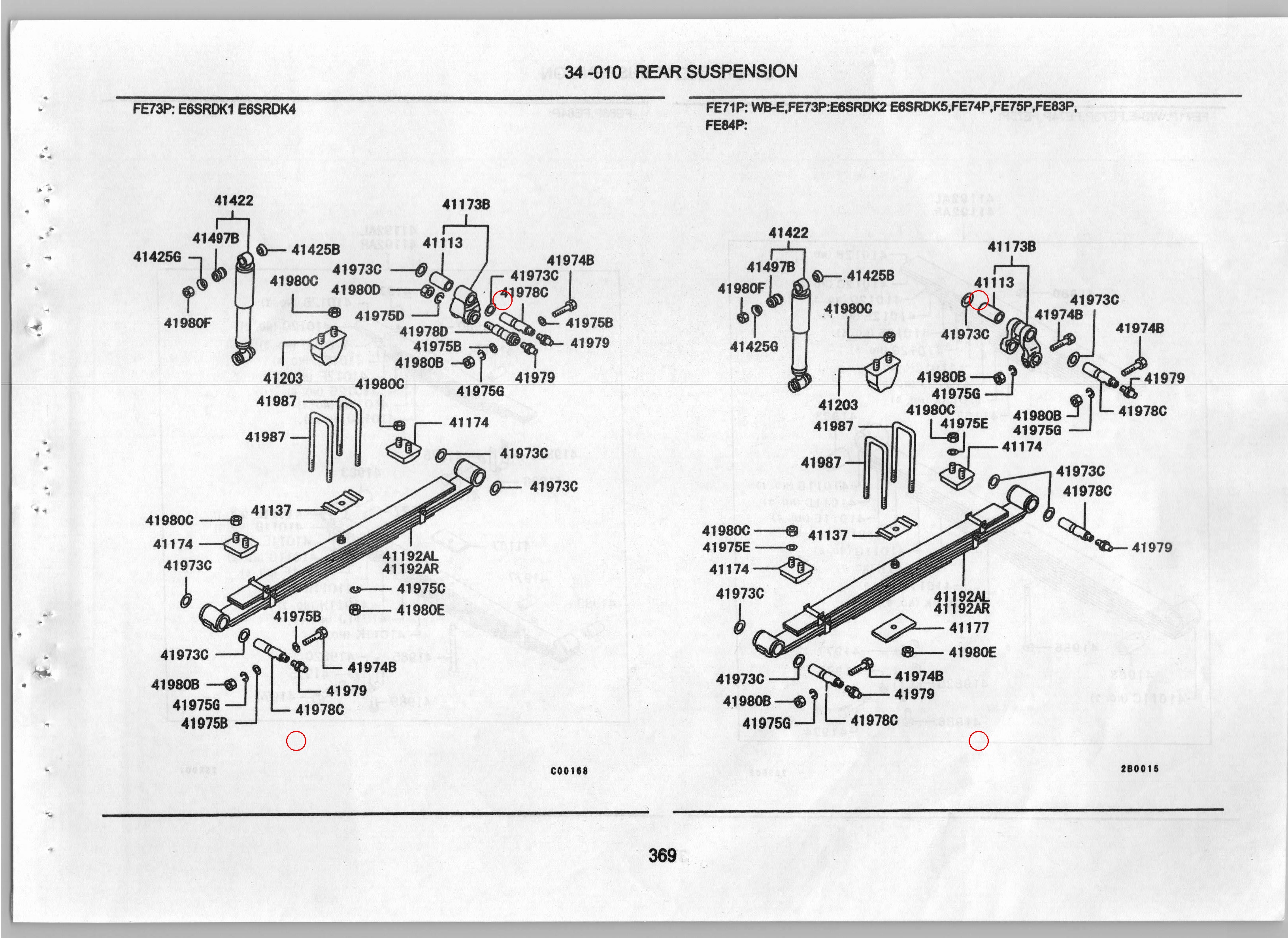 Diagram MB035277 PIN,RR SUSP SPRING - Mitsubishi