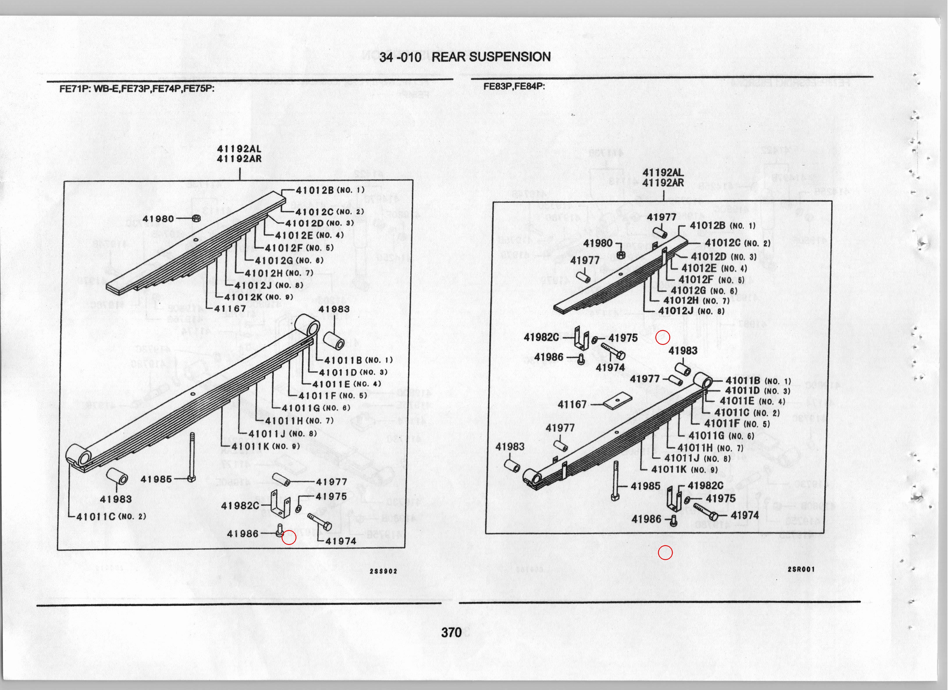 Diagram MB161604 RIVET, RR SUSP SPRING - Mitsubishi