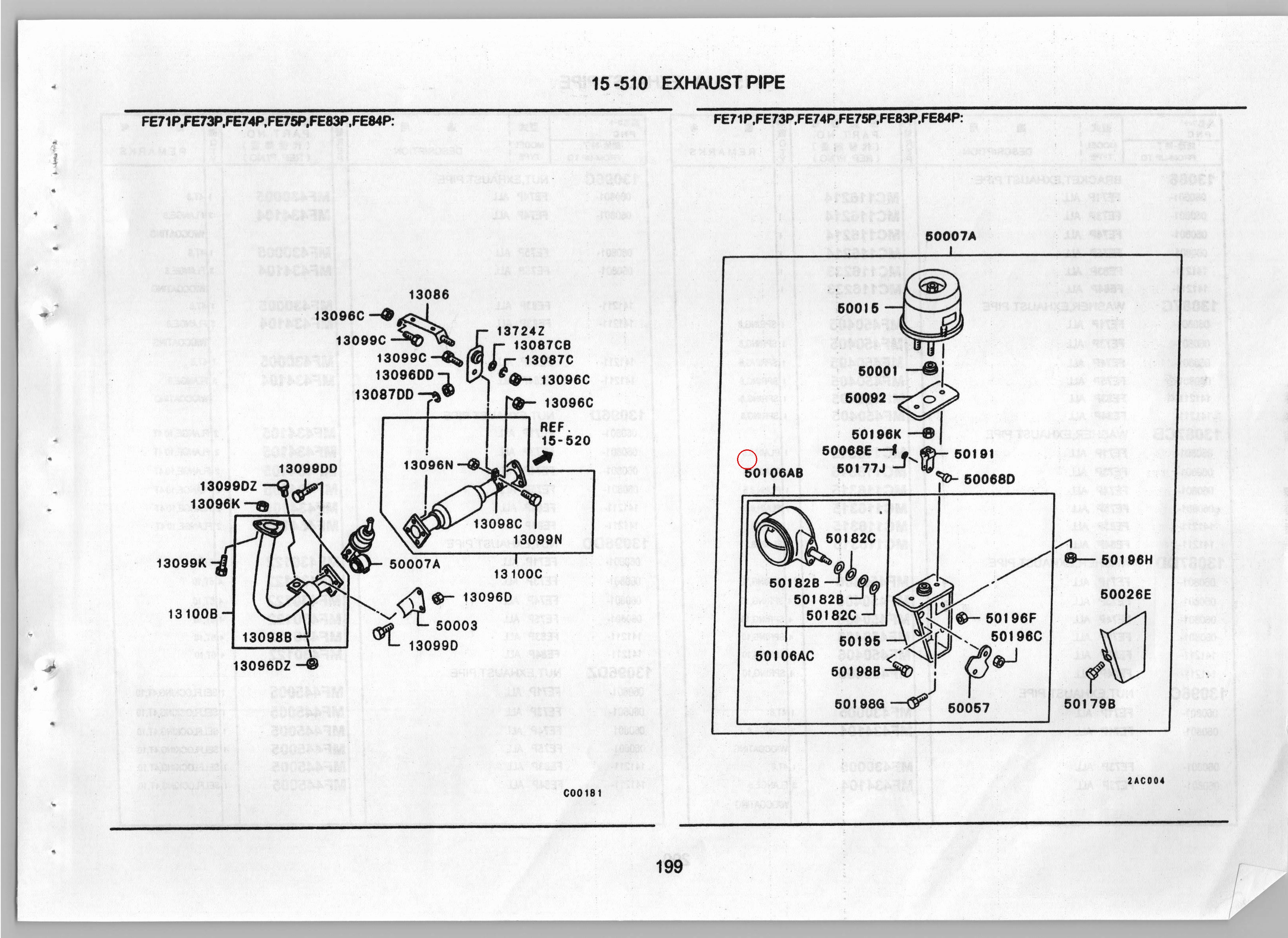 Diagram ME747135 VALVE ASSY,EXHAUST BRAKE - Mitsubishi