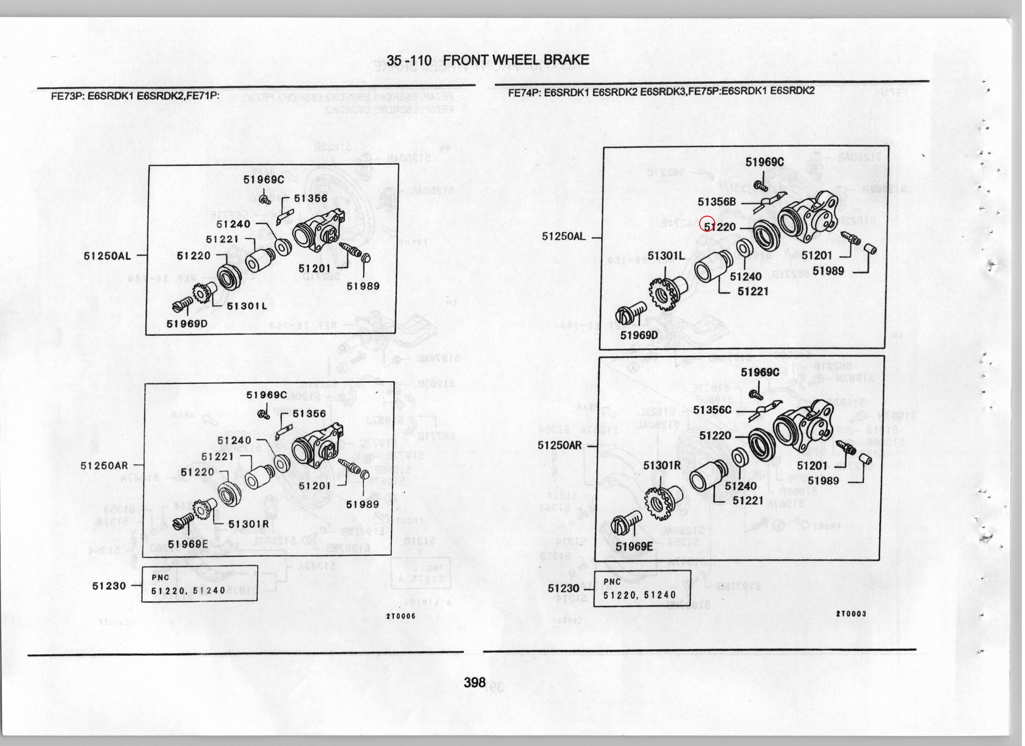 Diagram MC832769 STOPPER, FR-BRAKE SHOE SLACK ADJUSTER - Mitsubishi