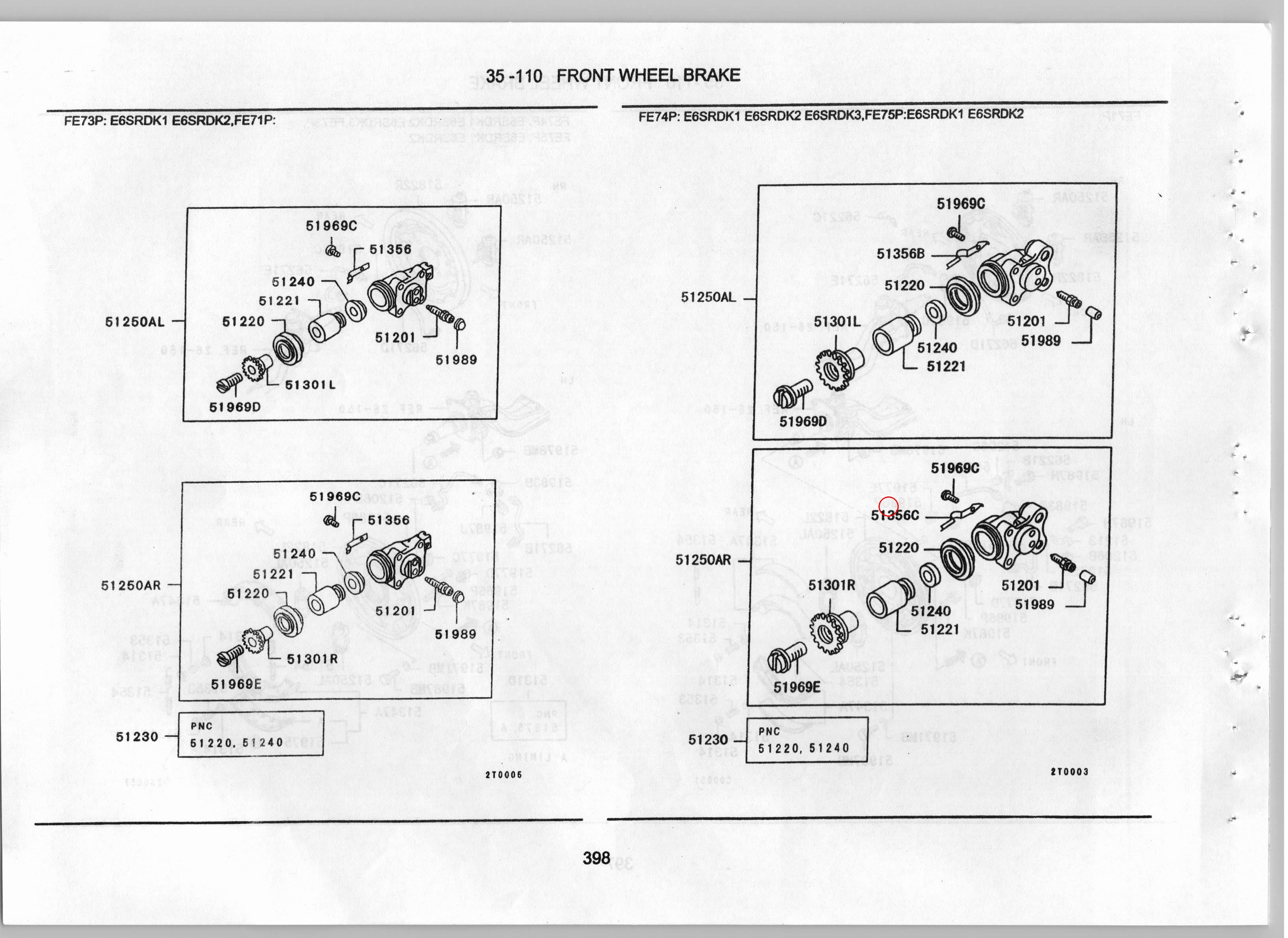 Diagram MC832770 STOPPER, FR BRAKE SHOE SLACK ADJUSTER - Mitsubishi