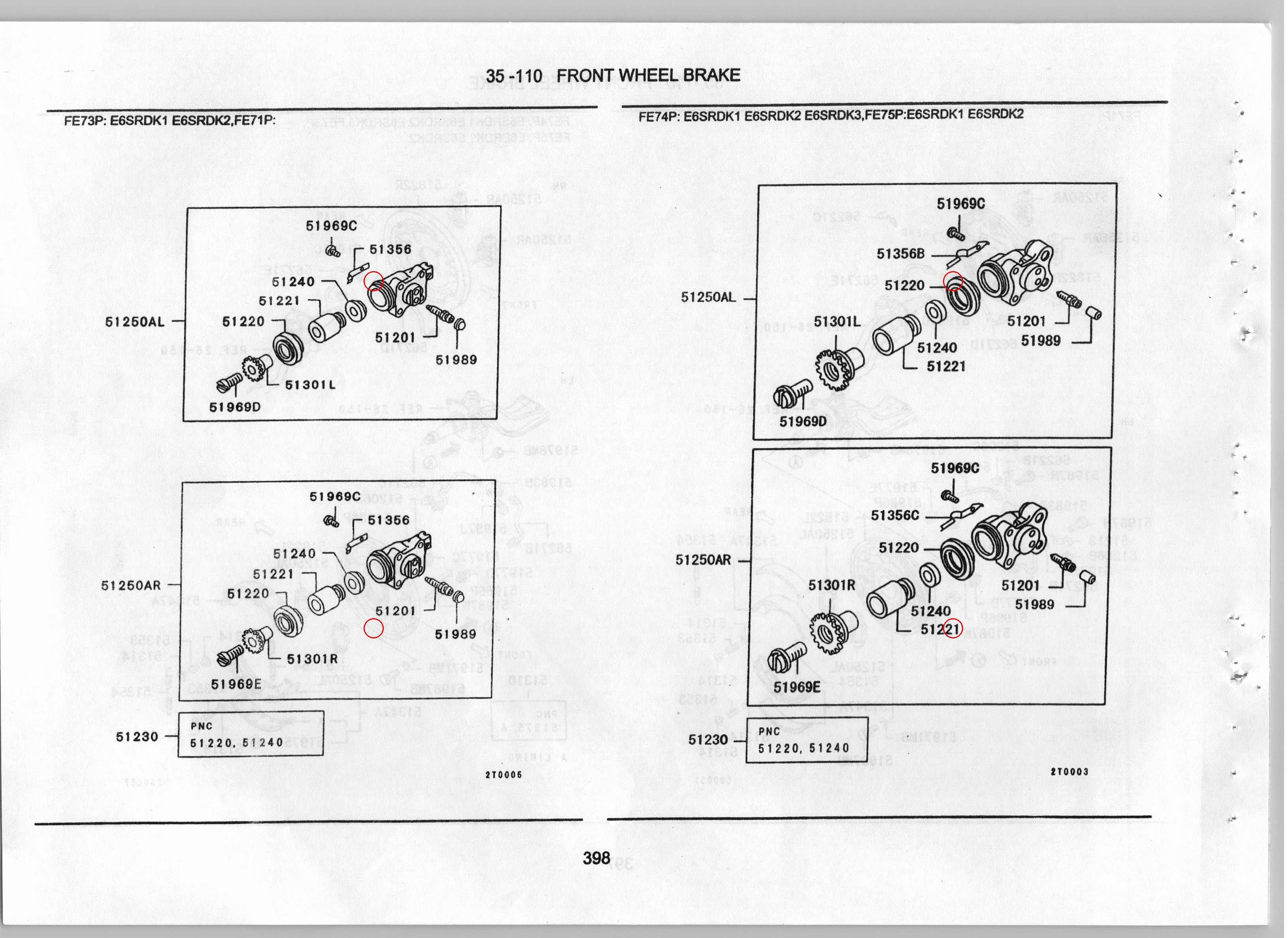 Diagram MT116115 STOPPER, FR BRAKE SHOE SLACK ADJUSTER - Mitsubishi