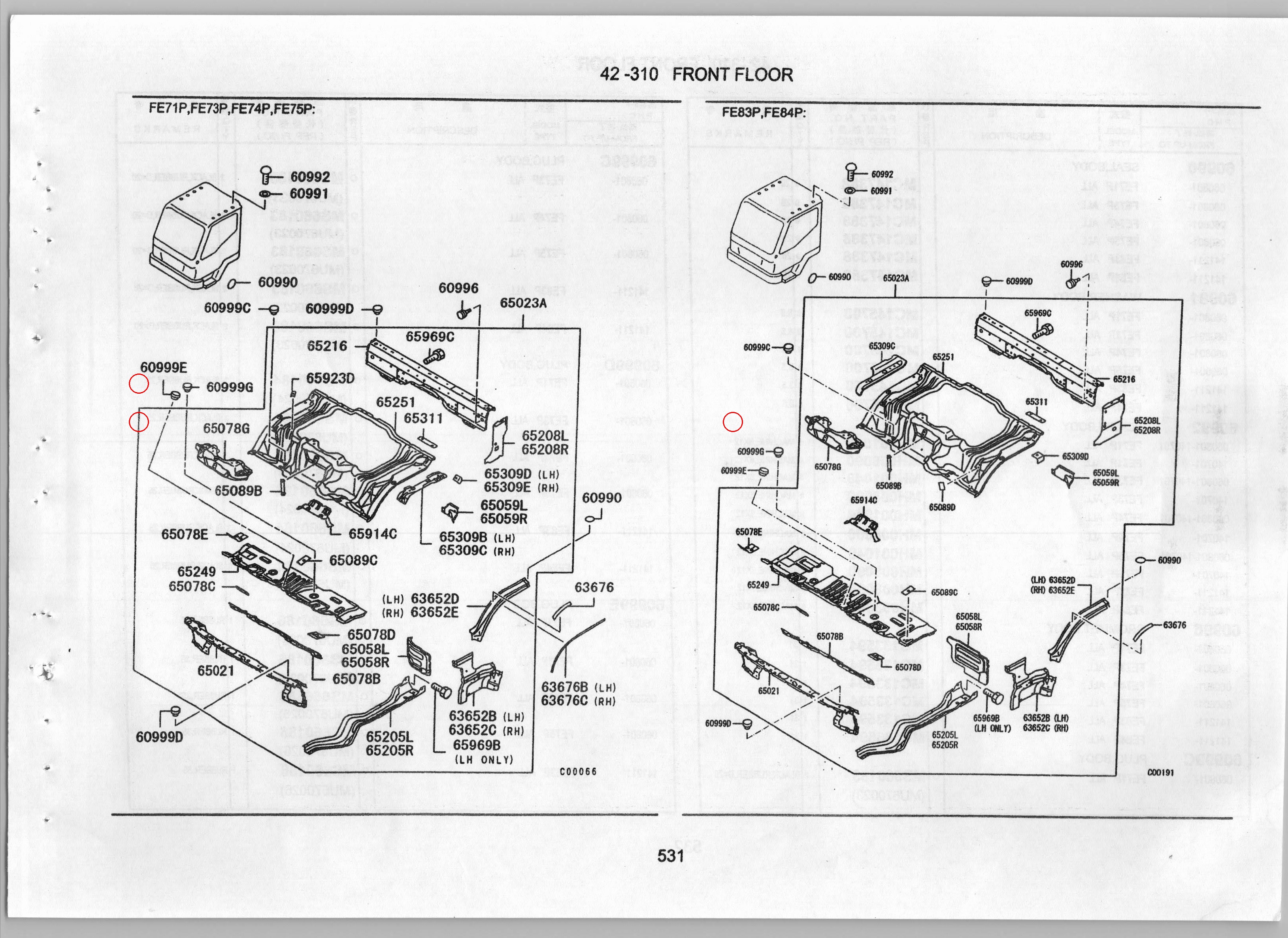 Diagram MU670026 PLUG,BODY - Mitsubishi