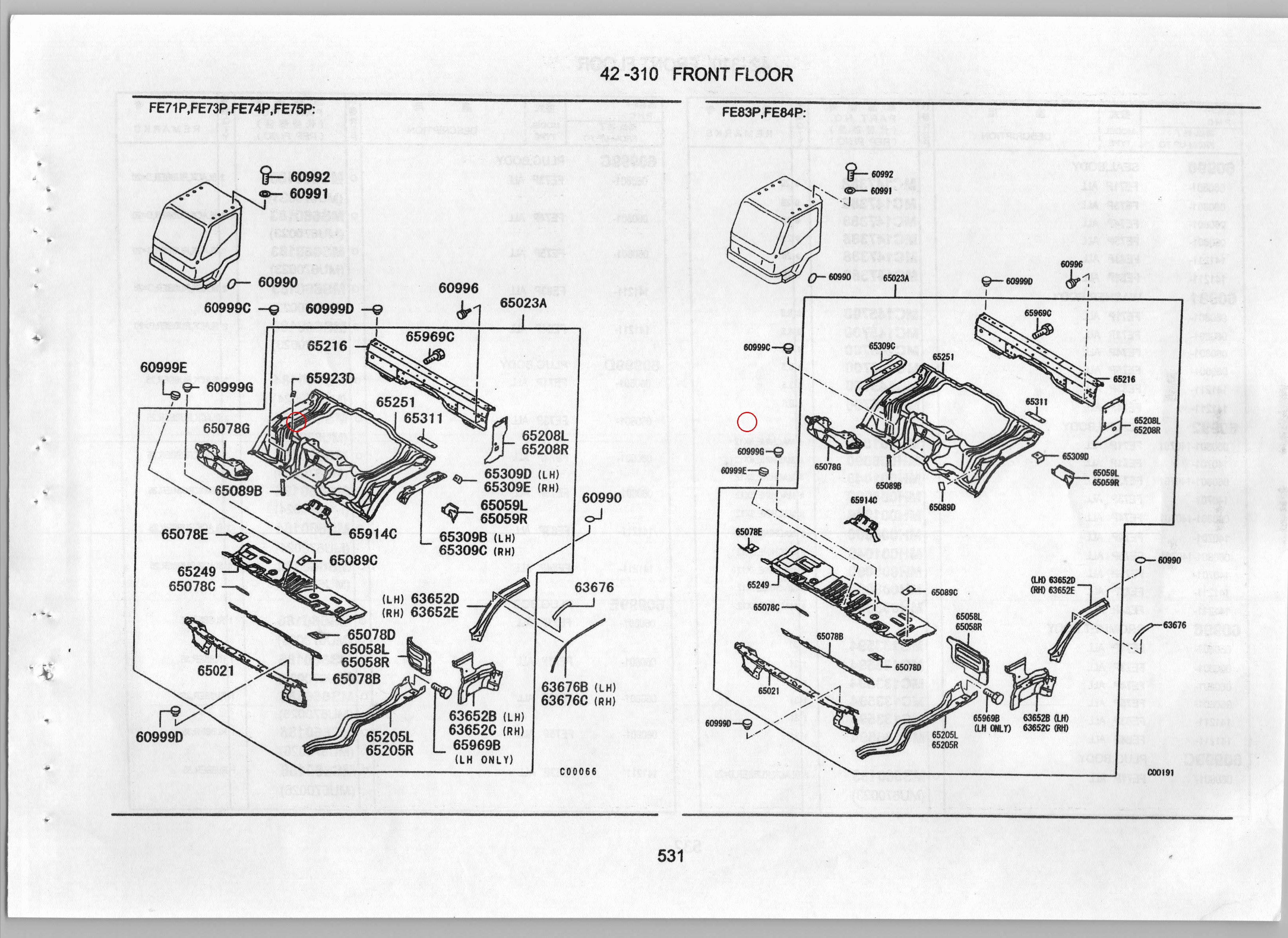 Diagram ML230344 PLUG,BODY - Mitsubishi
