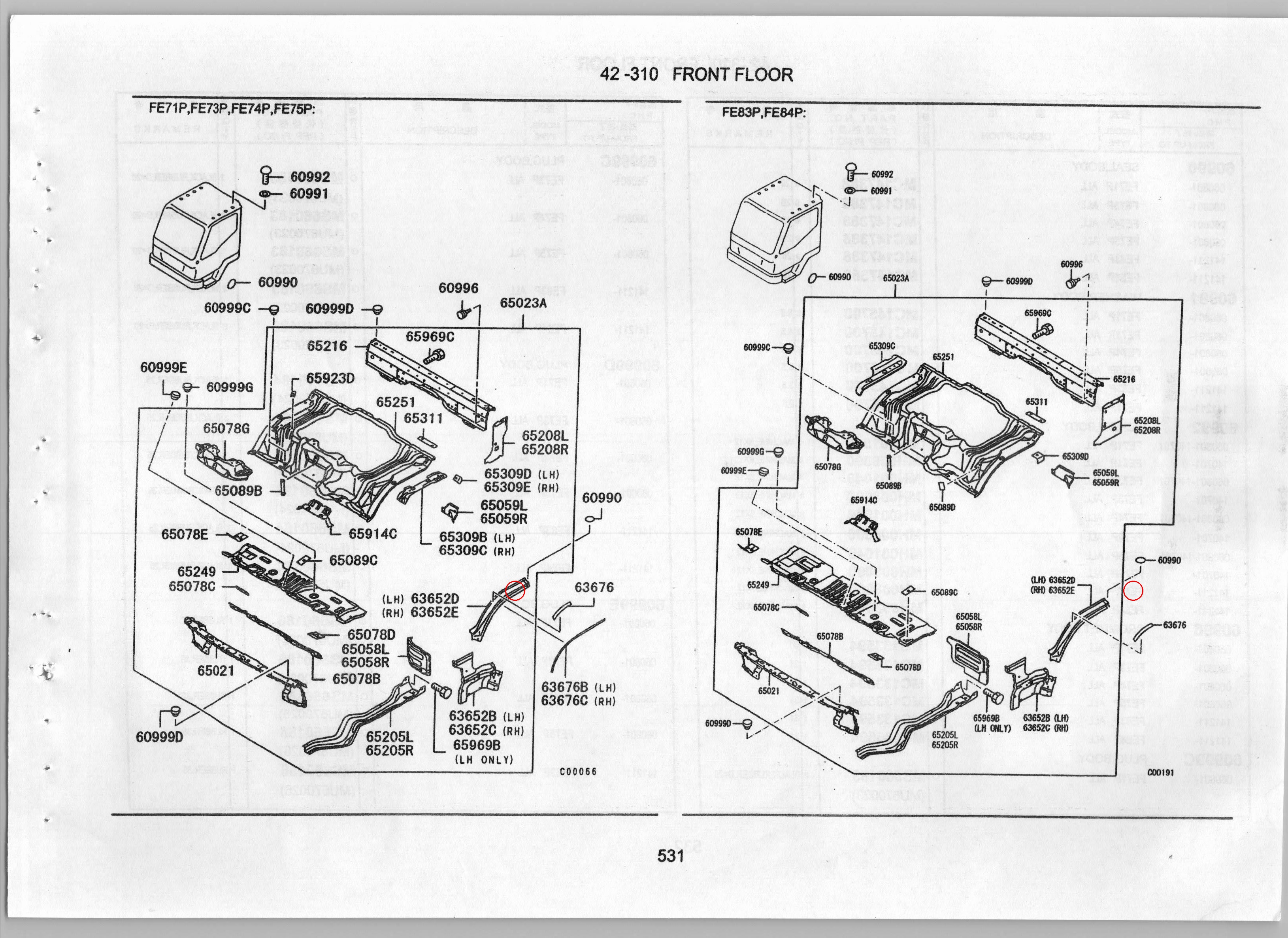 Diagram MK617339 PROTECTOR,FR FLOOR SIDE SILL - Mitsubishi
