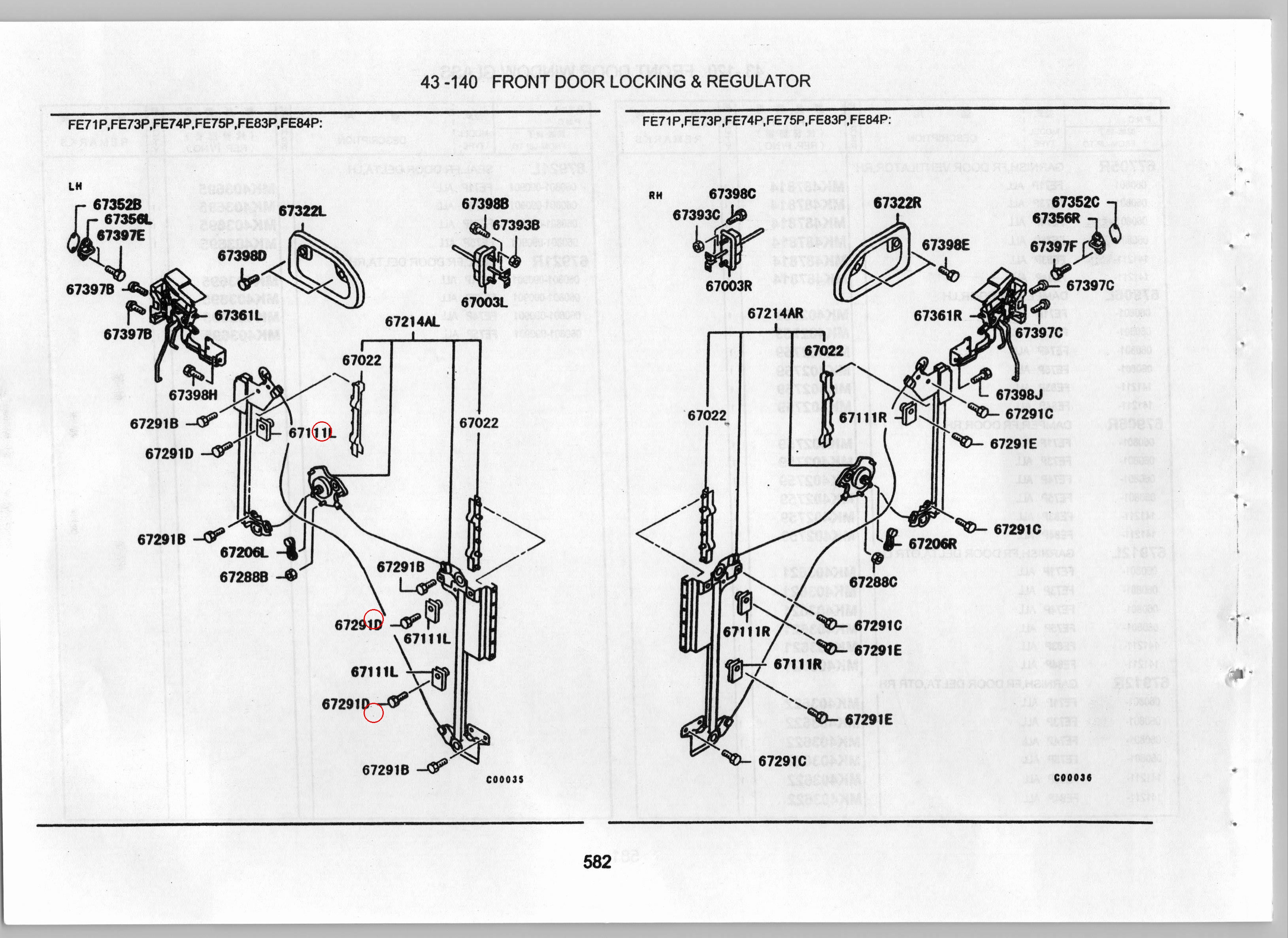 Diagram MK434951 HOLDER,FR DOOR WINDOW GLASS,LH - Mitsubishi