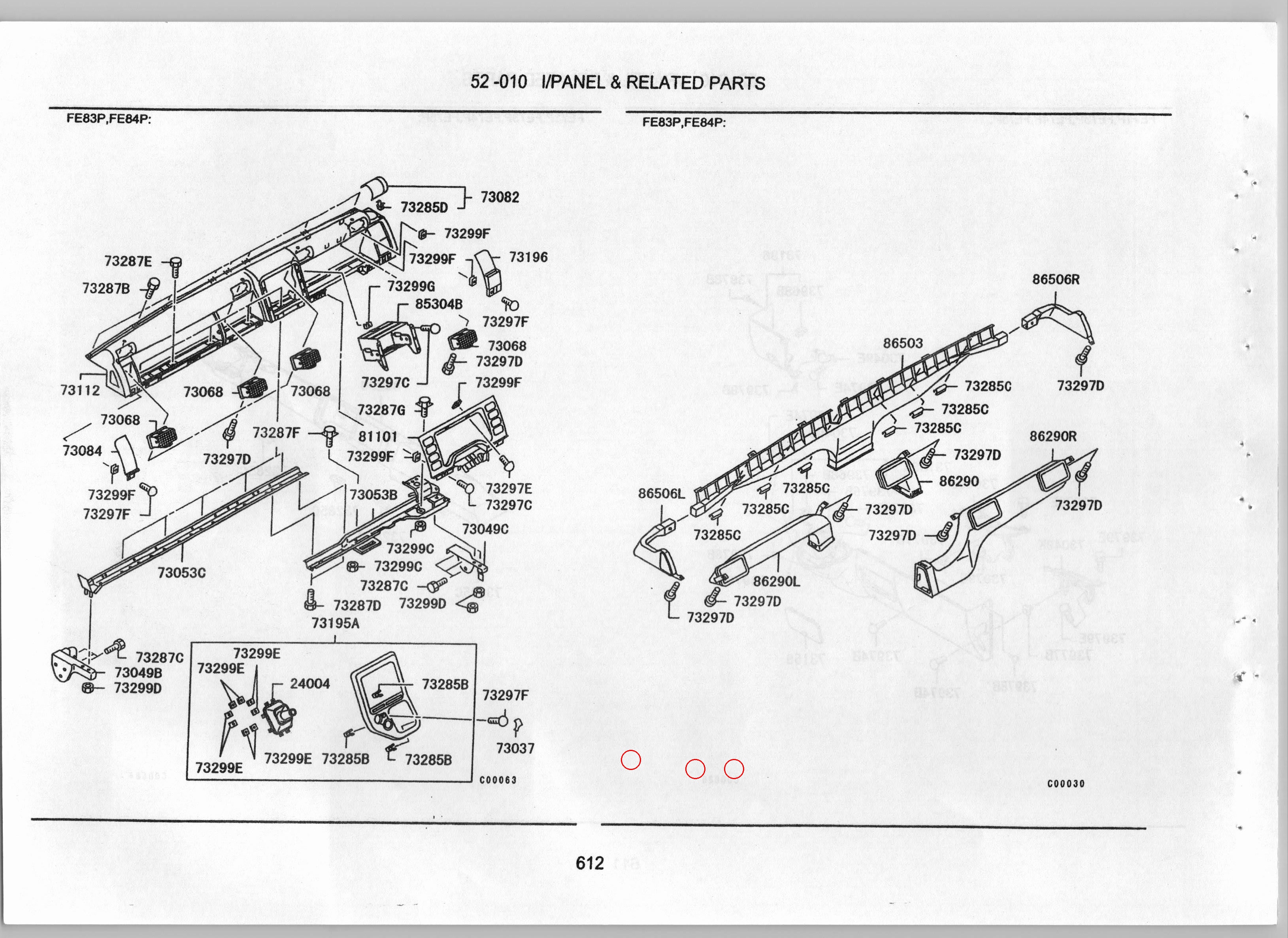 Diagram MR402859 CLIP,INSTRUMENT PANEL - Mitsubishi