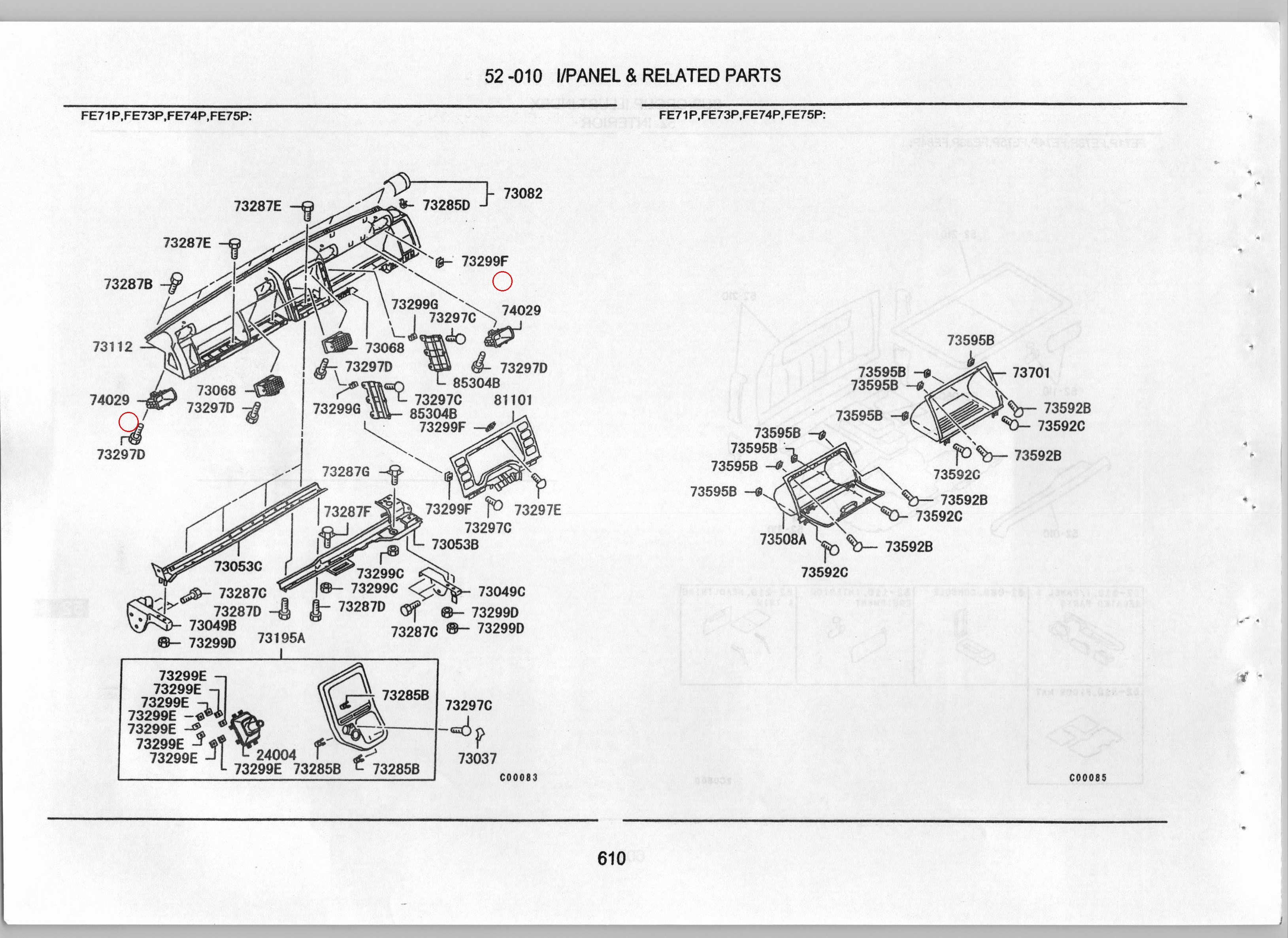 Diagram MK566033 COIN HOLDER - Mitsubishi