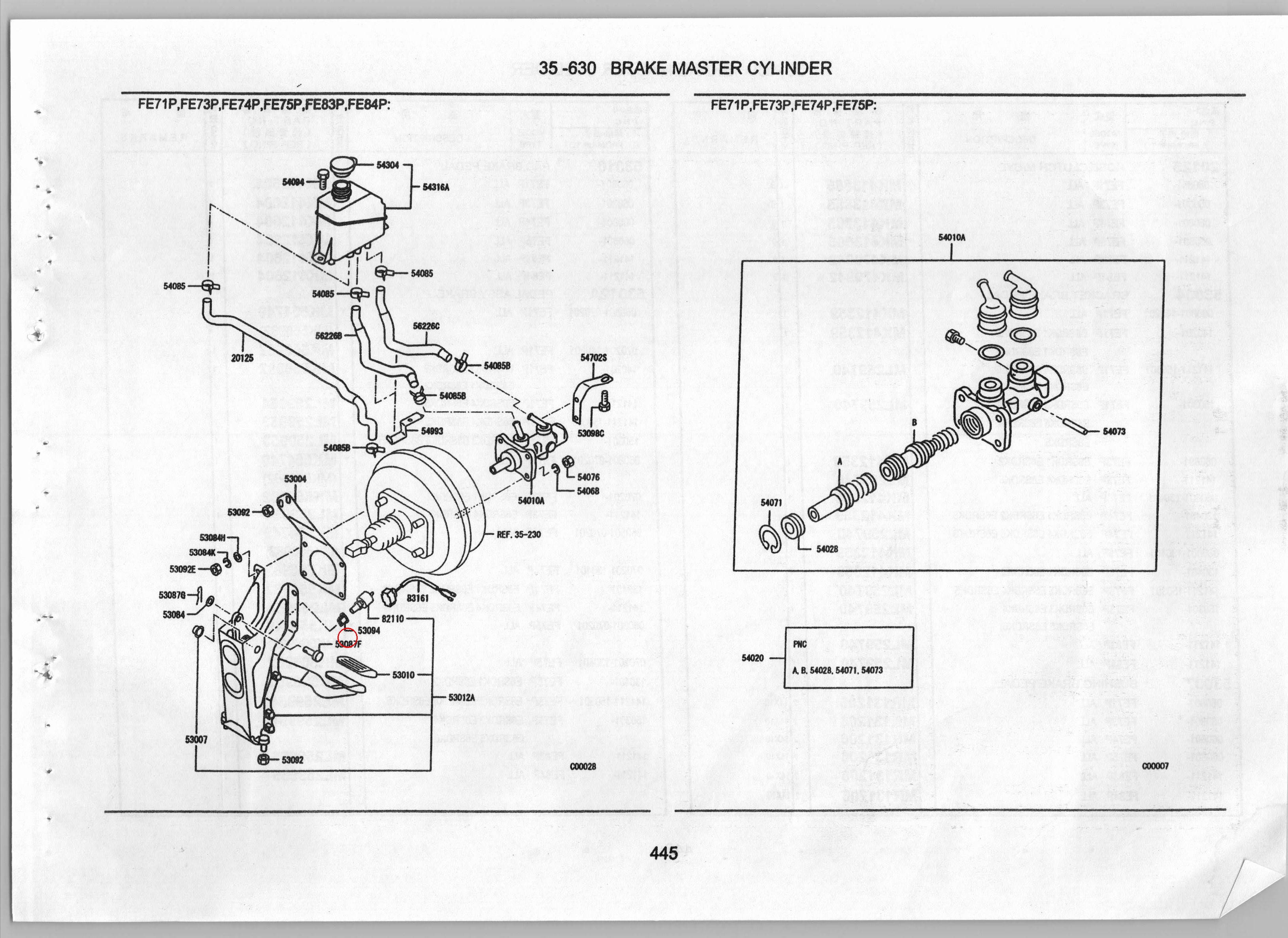Diagram MK645251 SWITCH, STOP LAMP - Mitsubishi