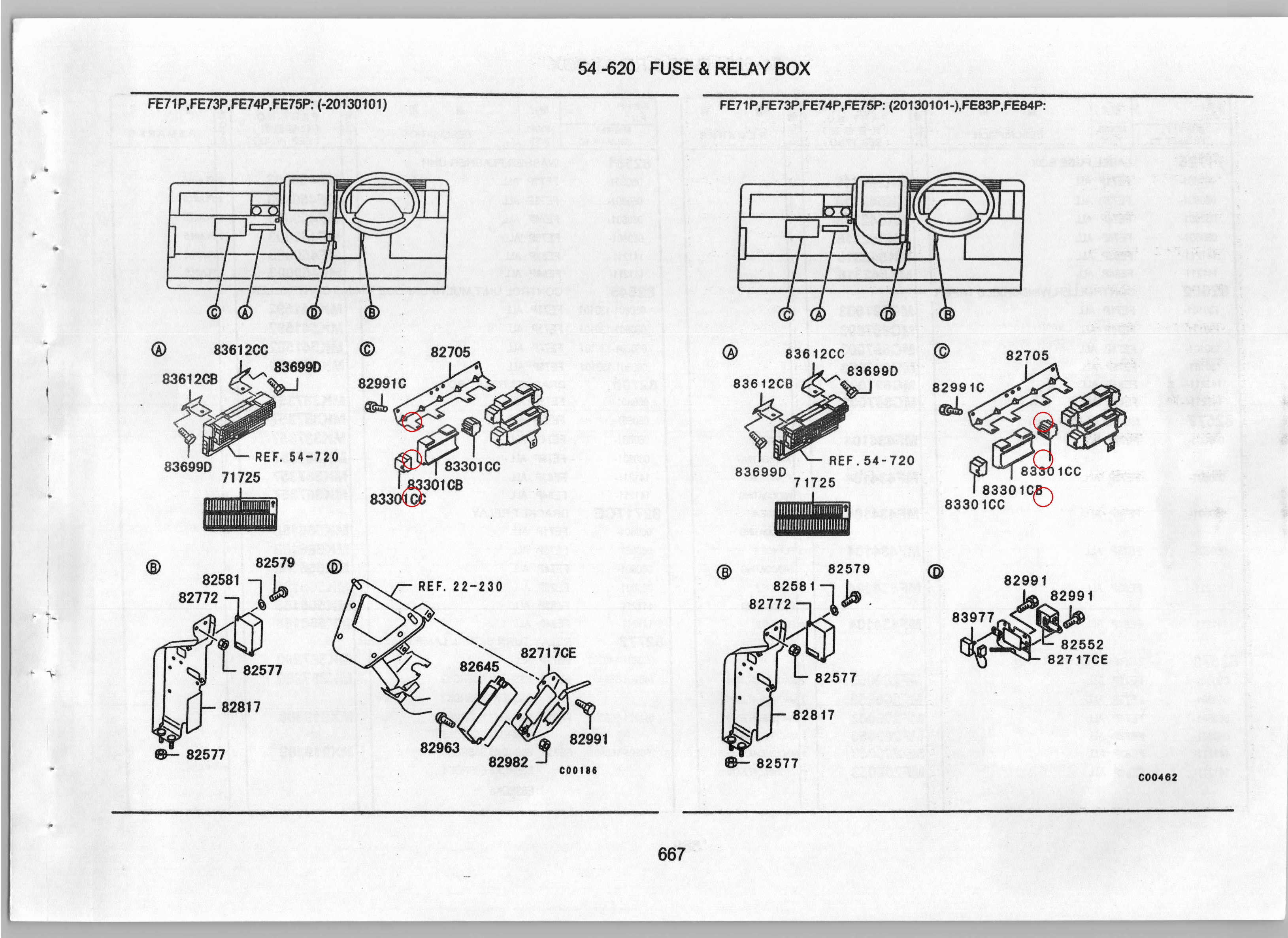 Diagram MK387301 BLOCK, CHASSIS HARNESS JUNCTION - Mitsubishi