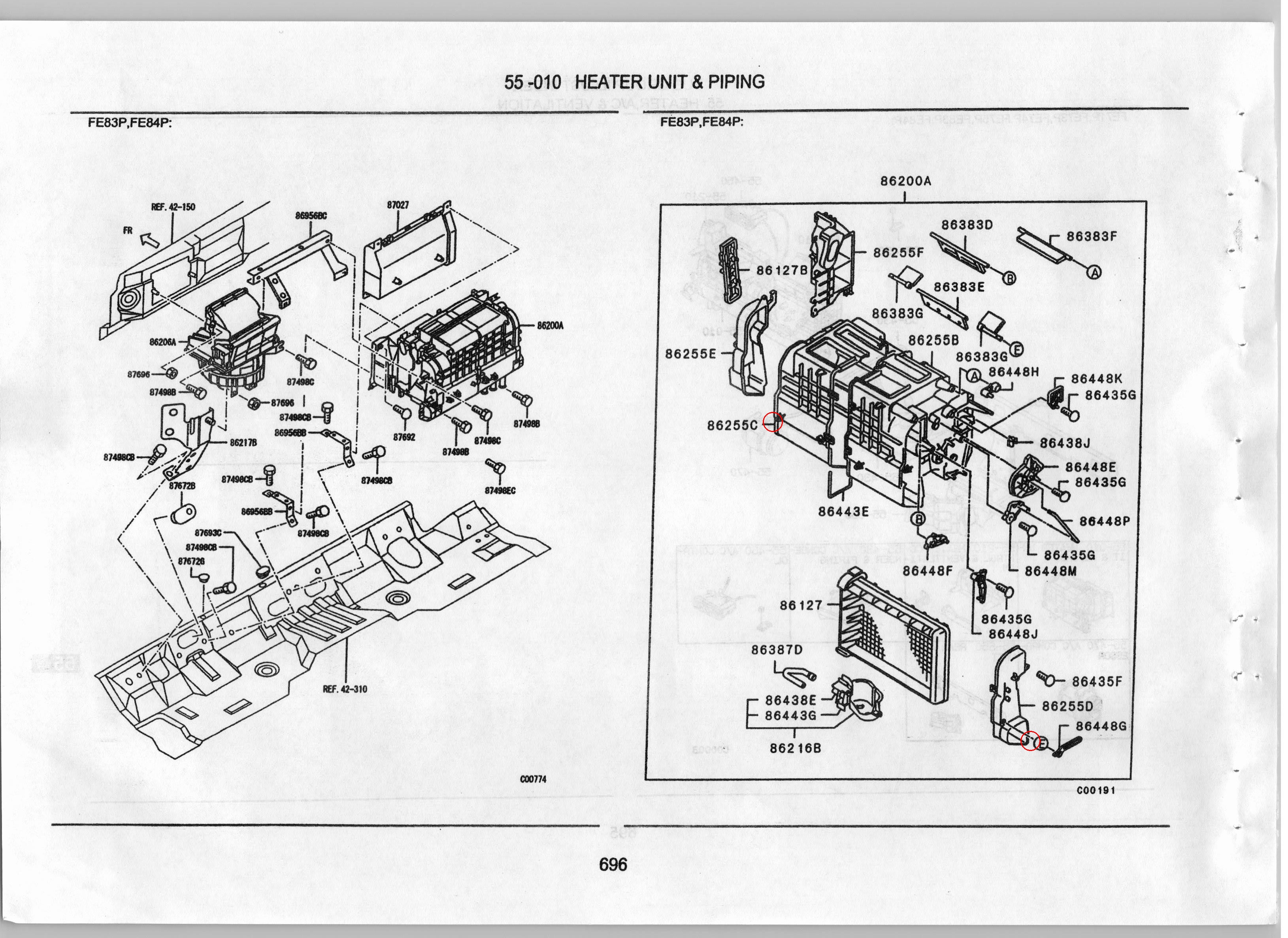 Diagram ME751137 CASE, HEATER - Mitsubishi
