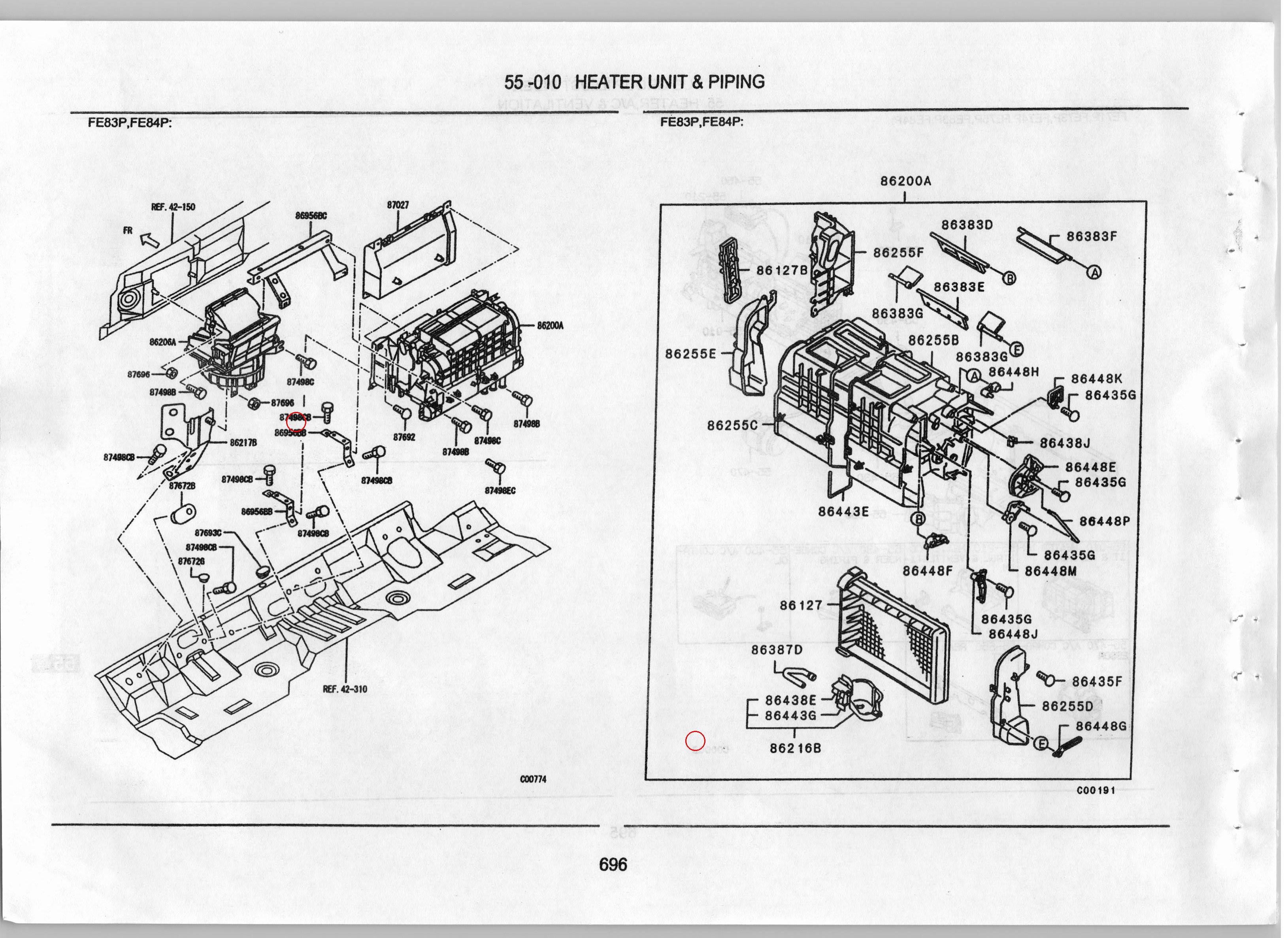 Diagram ME751139 CASE, HEATER - Mitsubishi