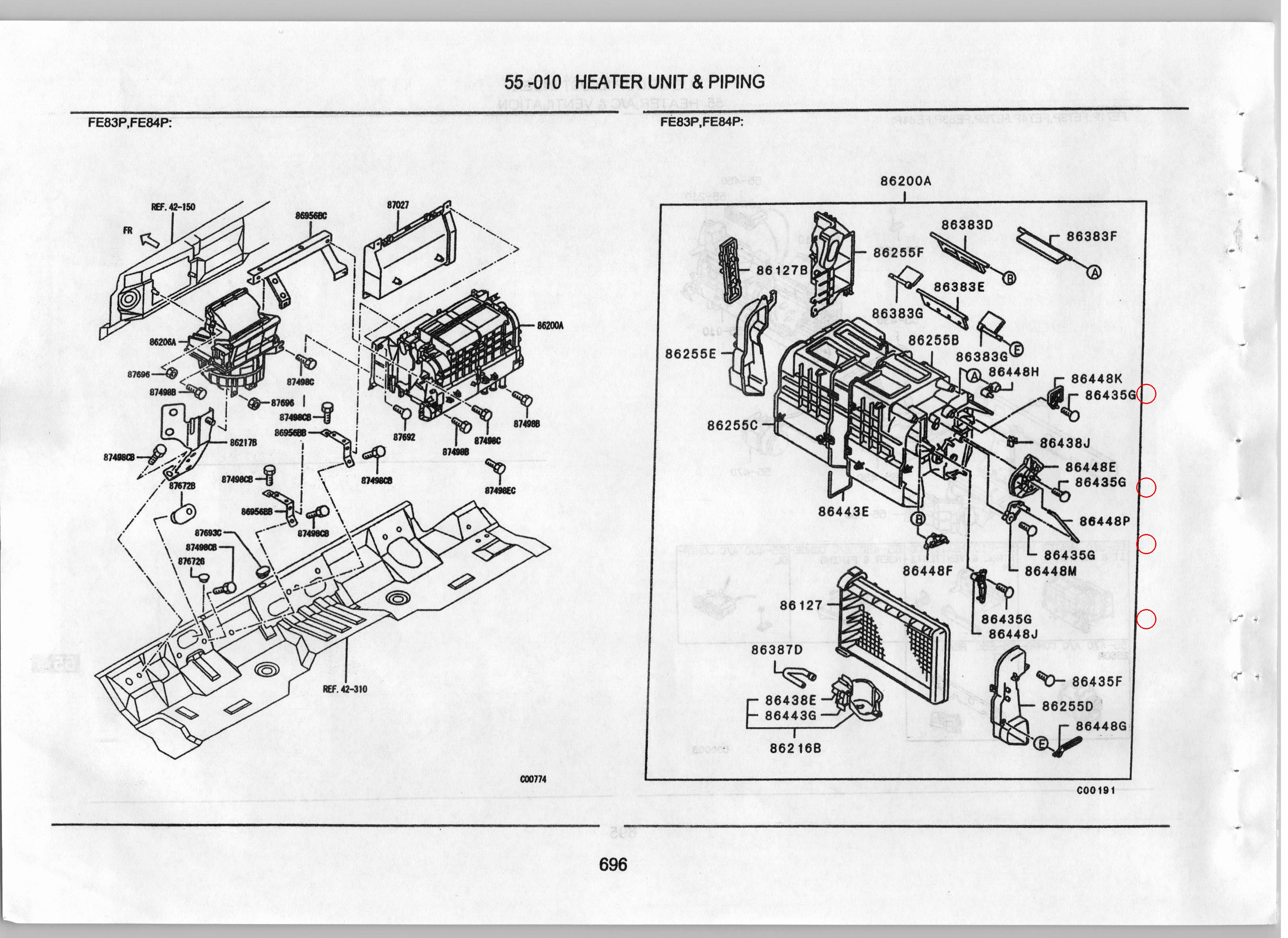 Diagram ME749095 SCREW, HEATER - Mitsubishi