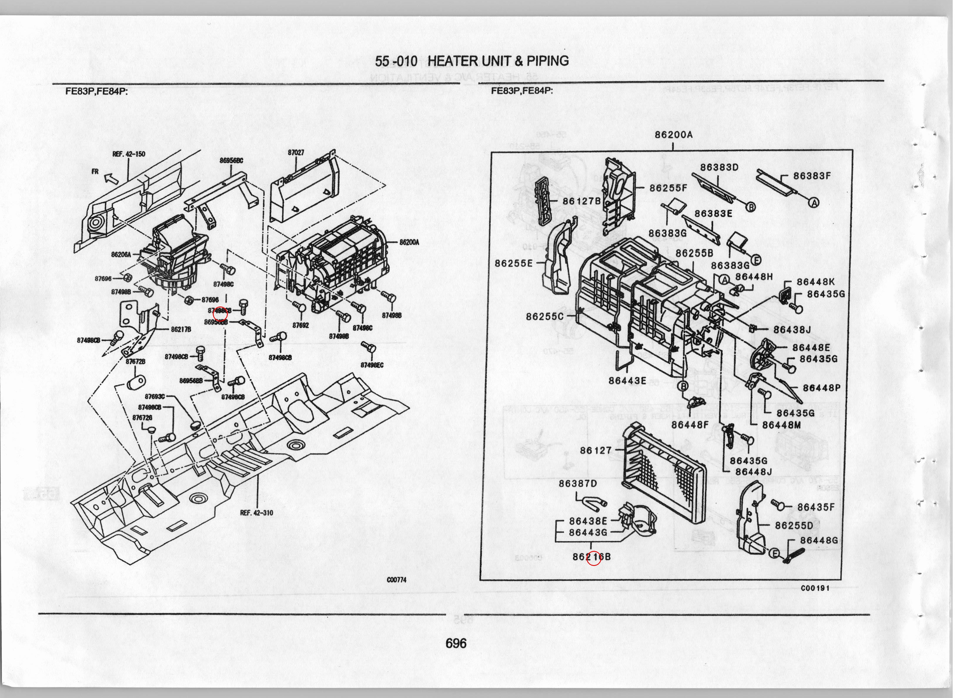 Diagram ME751162 CLAMP,HEATER - Mitsubishi