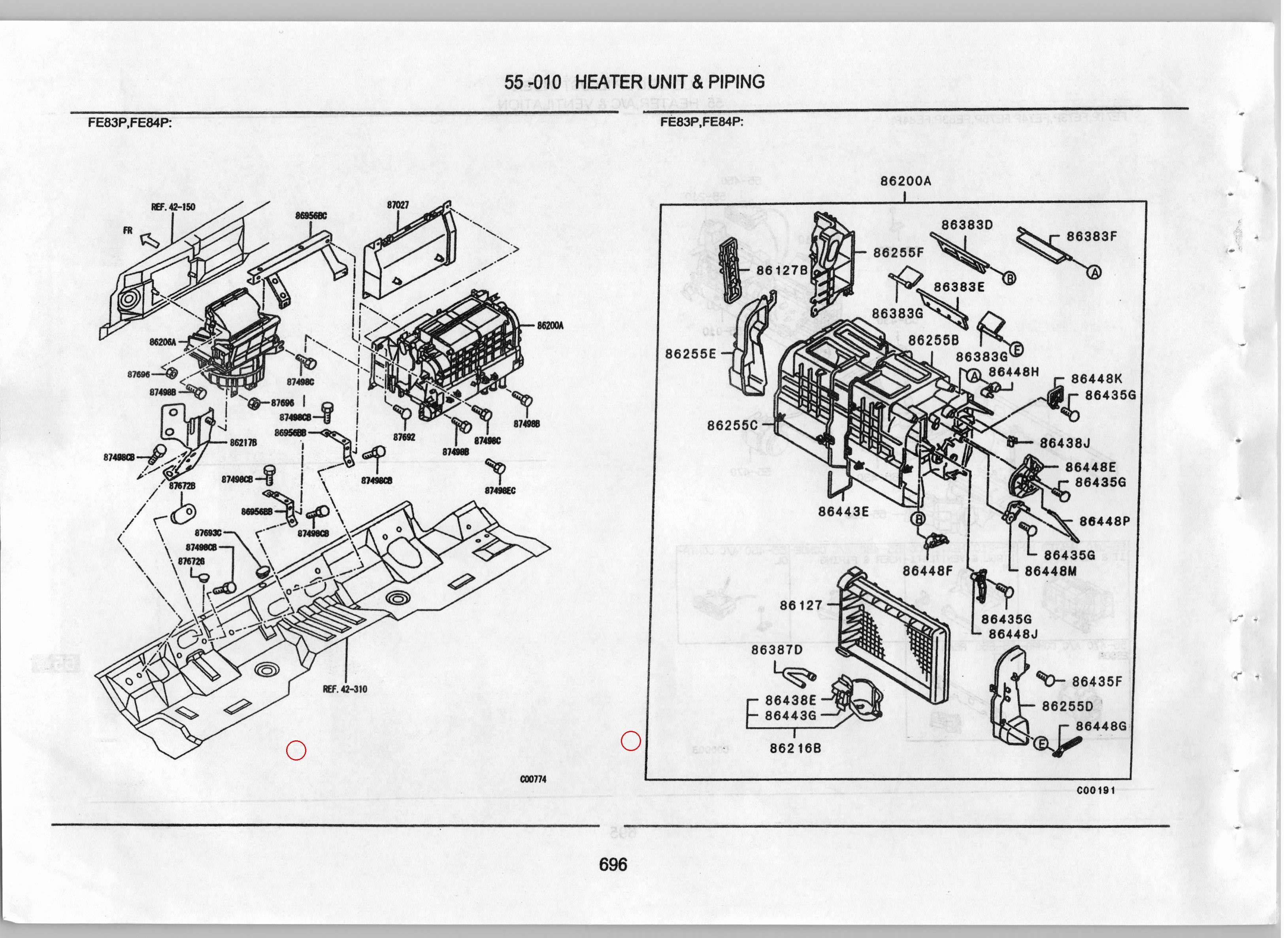 Diagram ME751169 HOLDER,HEATER - Mitsubishi