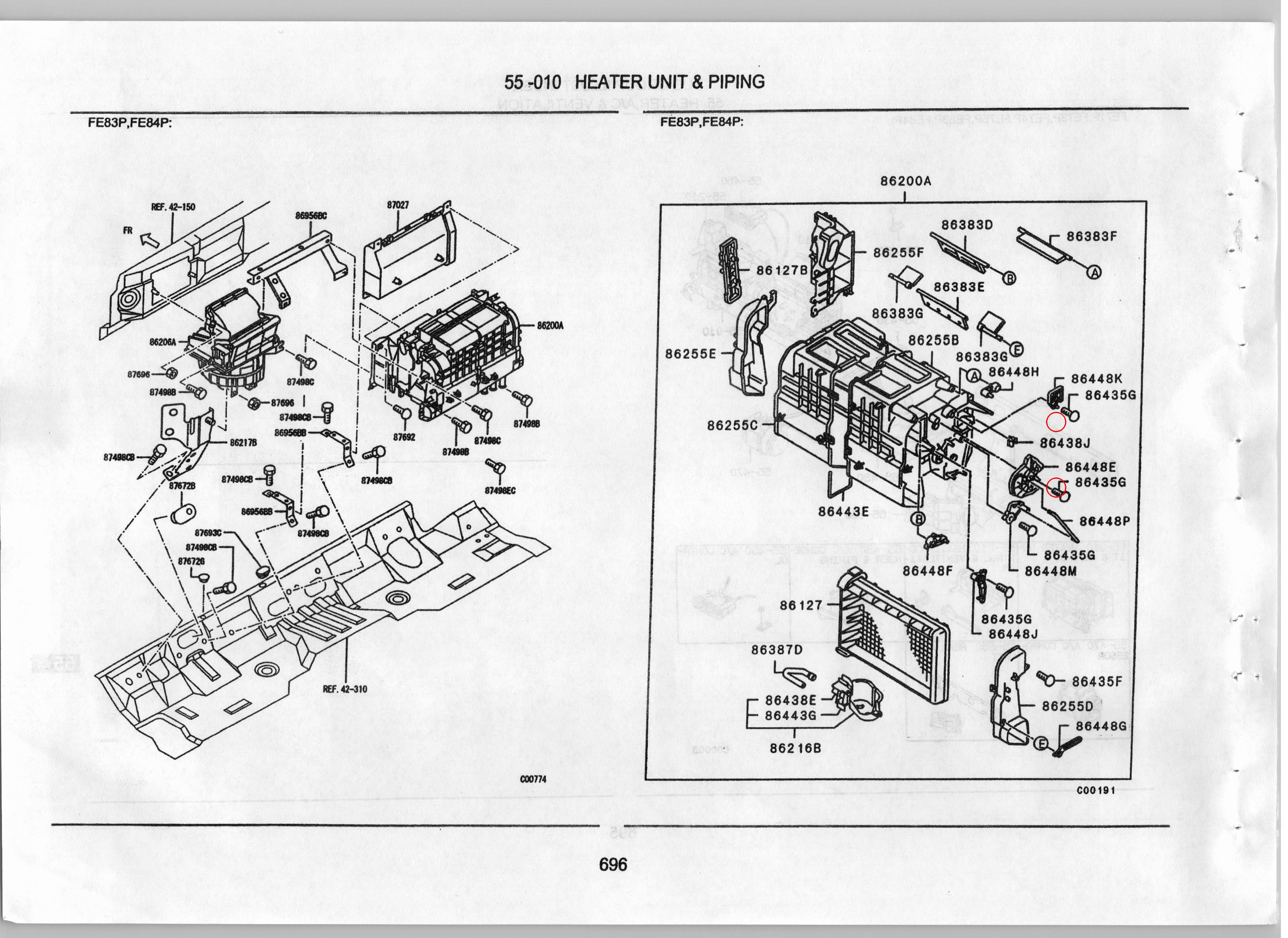 Diagram ME751148 STAY,HEATER - Mitsubishi