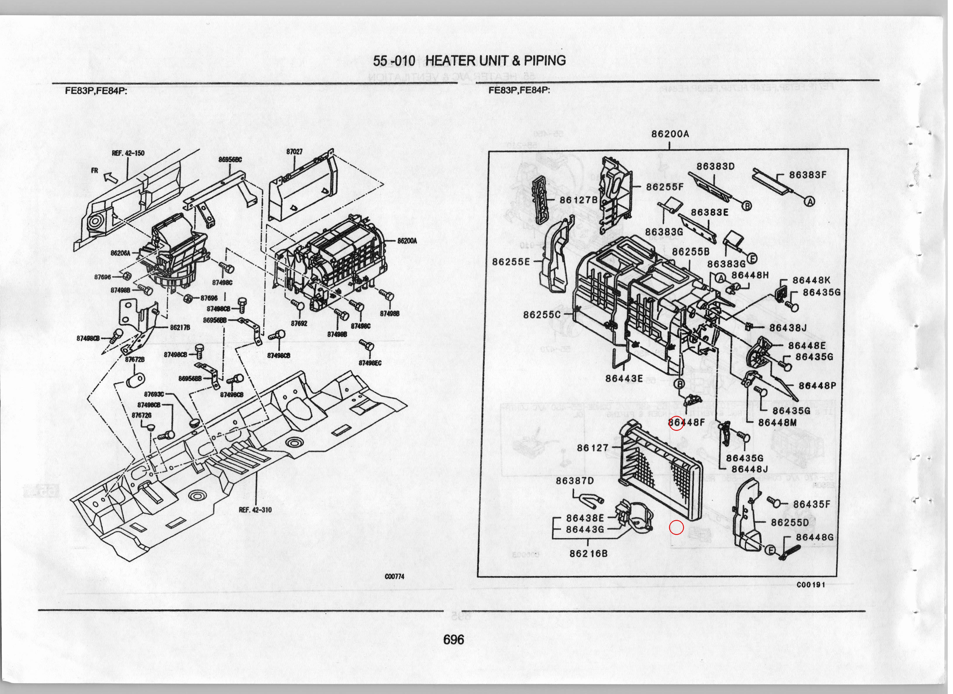 Diagram ME751149 STAY,HEATER - Mitsubishi