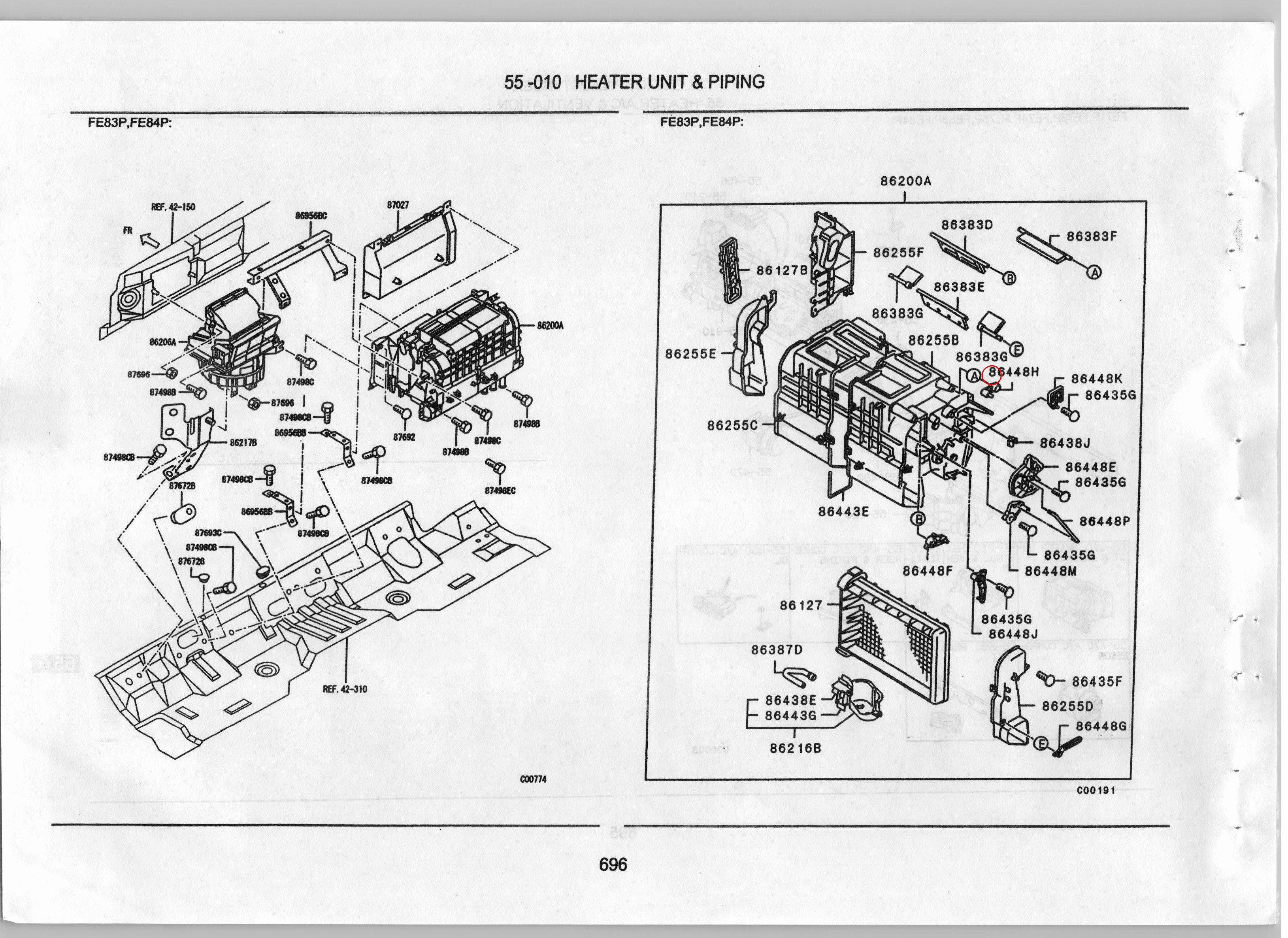 Diagram ME751151 STAY,HEATER - Mitsubishi