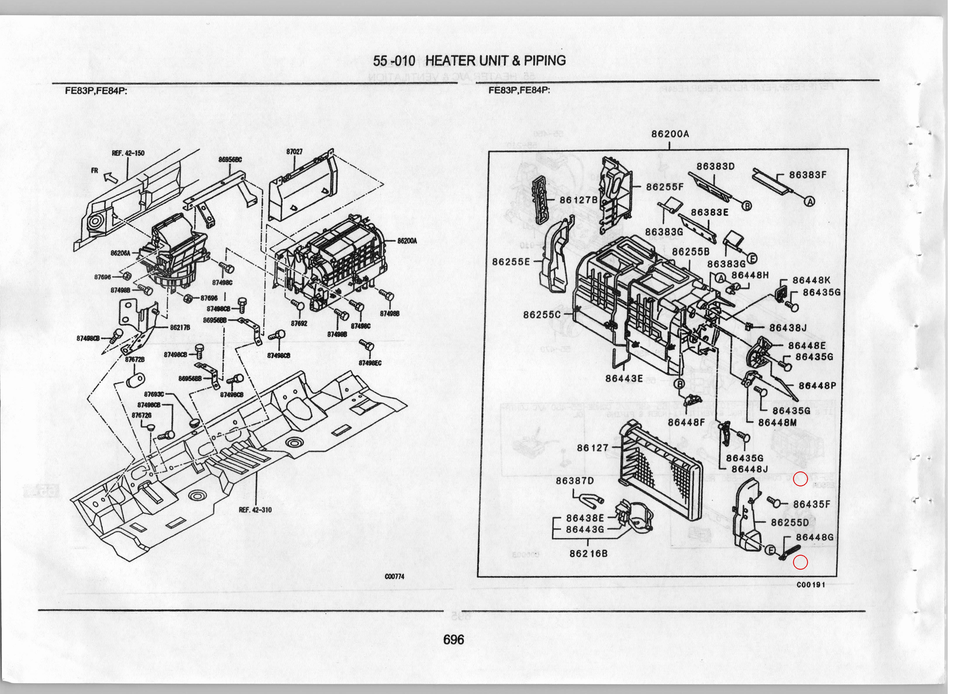 Diagram ME751152 STAY,HEATER - Mitsubishi