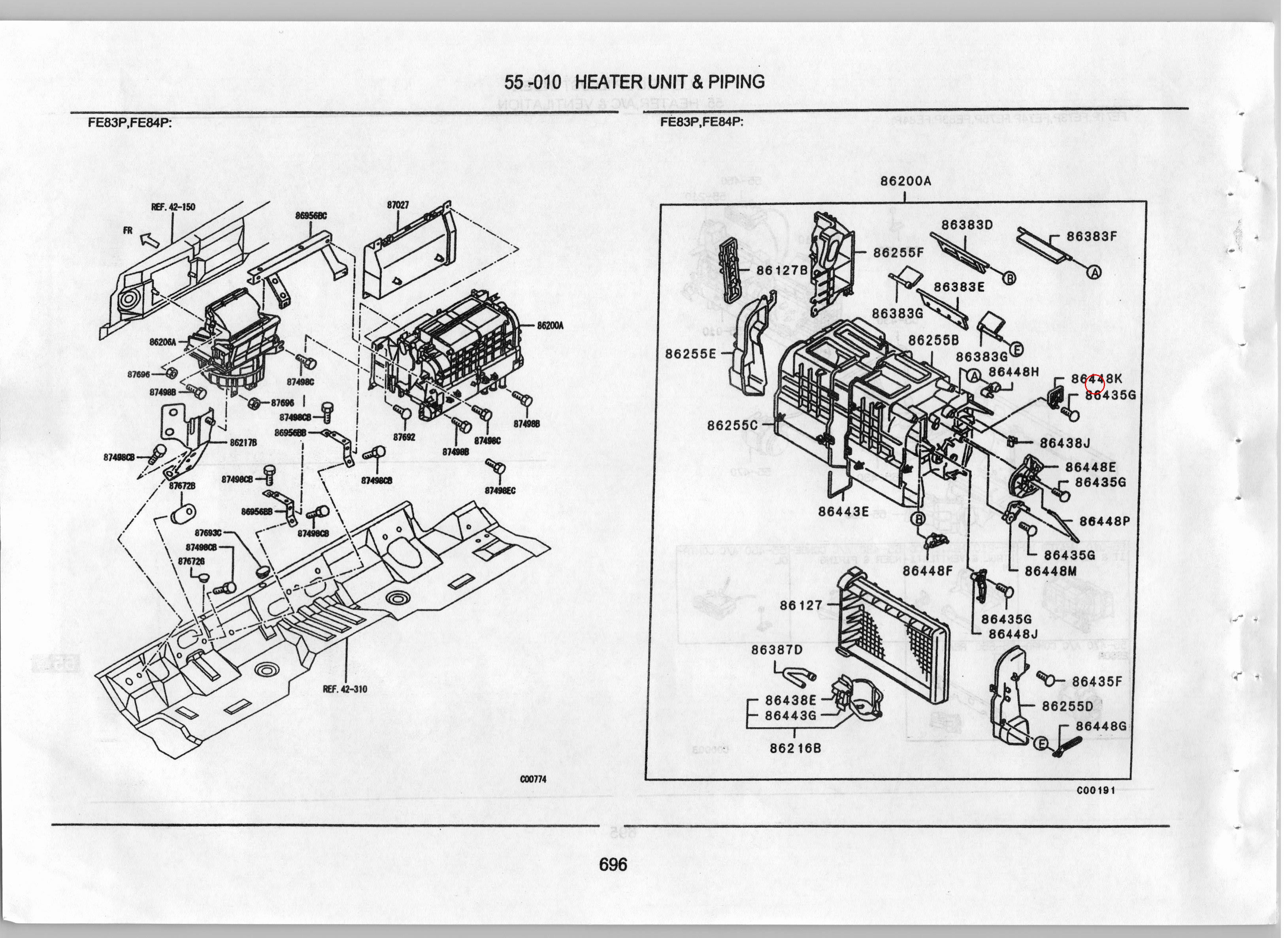 Diagram ME751153 STAY,HEATER - Mitsubishi