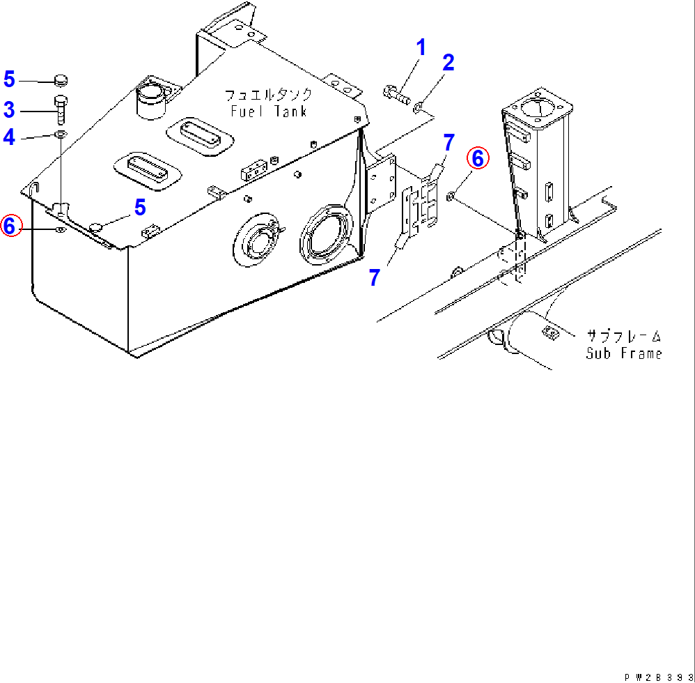 Diagram 198-904-2750 SHIM, 1.0MM - Komatsu