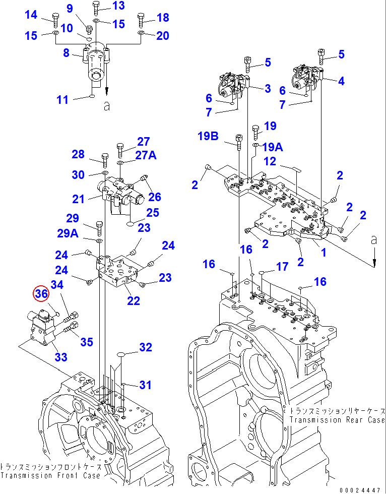 Diagram 07000-72020 O-RING (K2) - Komatsu