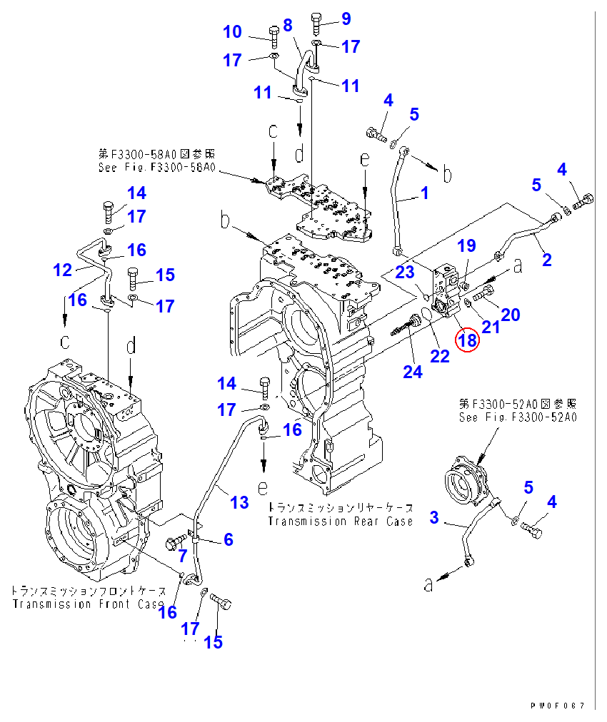 Diagram 56D-15-15131 BLOCK - Komatsu
