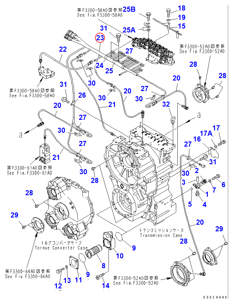 Diagram 56D-15-15811 WIRING HARNESS - Komatsu