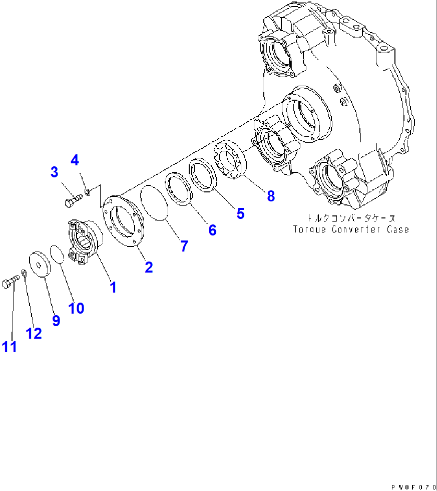 Diagram 06031-00215 BEARING - Komatsu