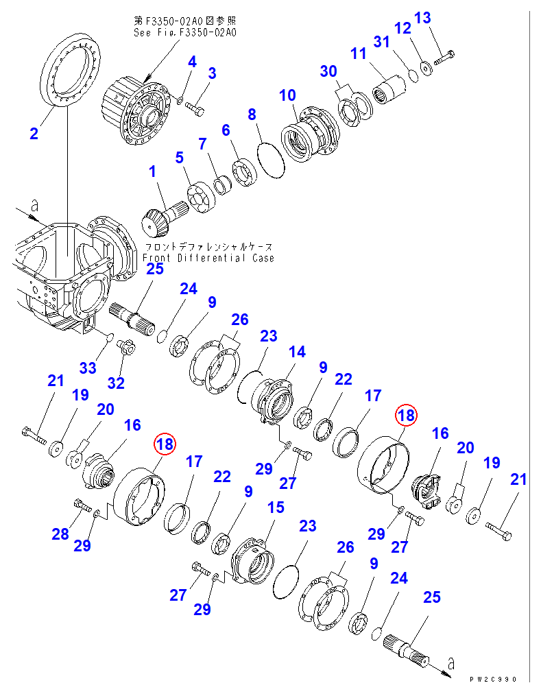 Diagram 56D-27-11881 COVER - Komatsu