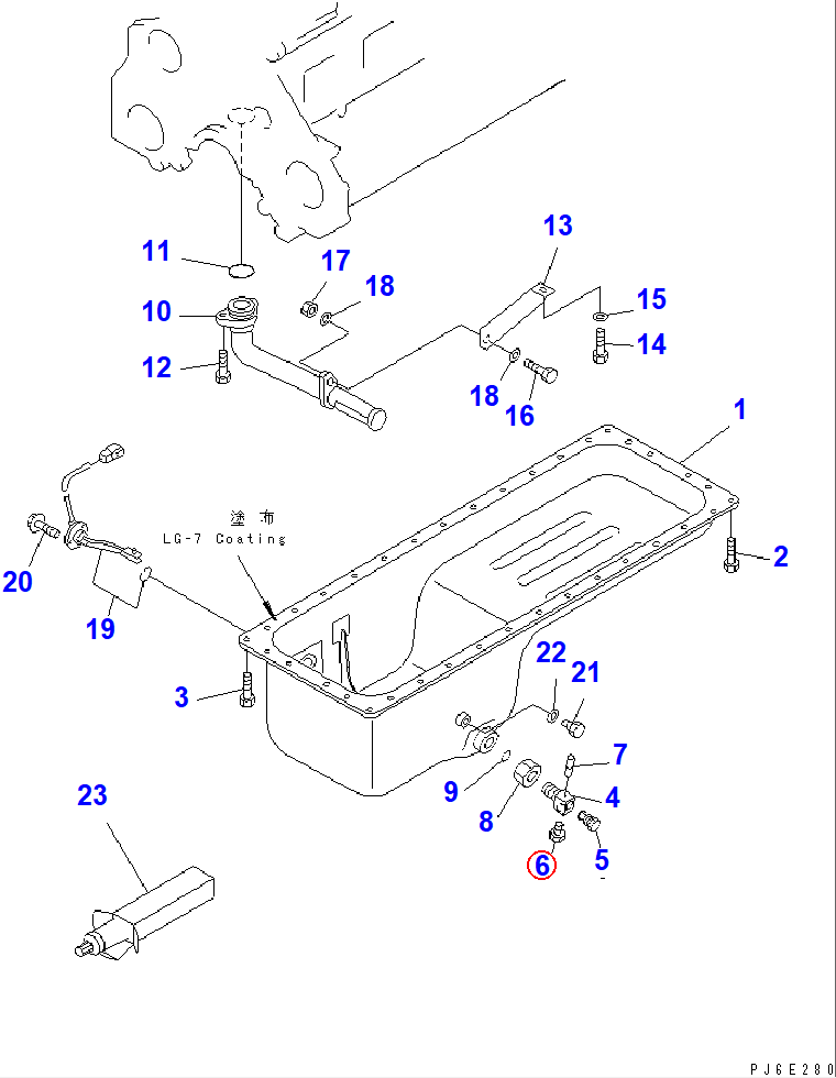 Diagram 07040-02412 PLUG - Komatsu