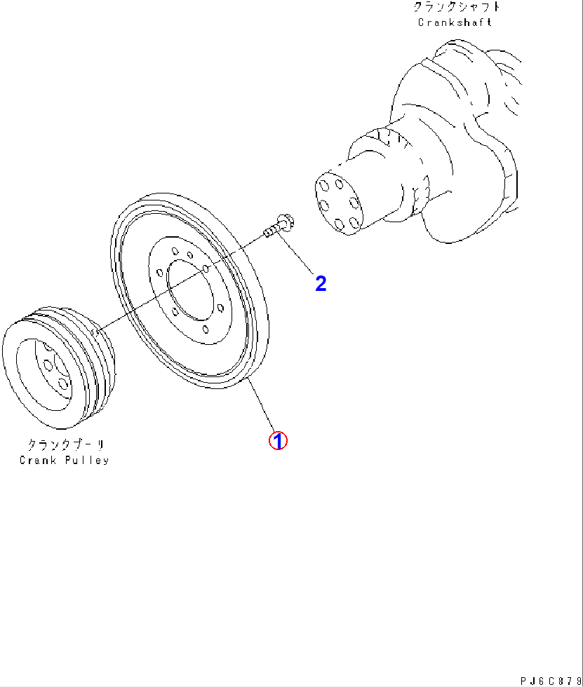 Diagram 6154-31-8200 DAMPER - Komatsu