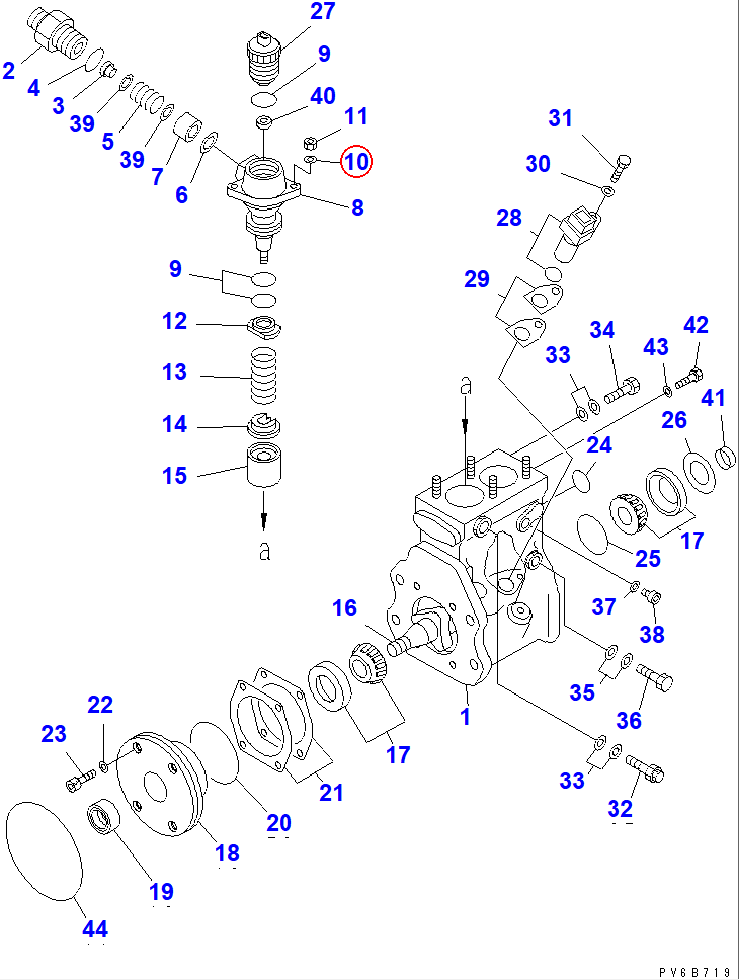 Diagram ND949013-5880 WASHER - Komatsu