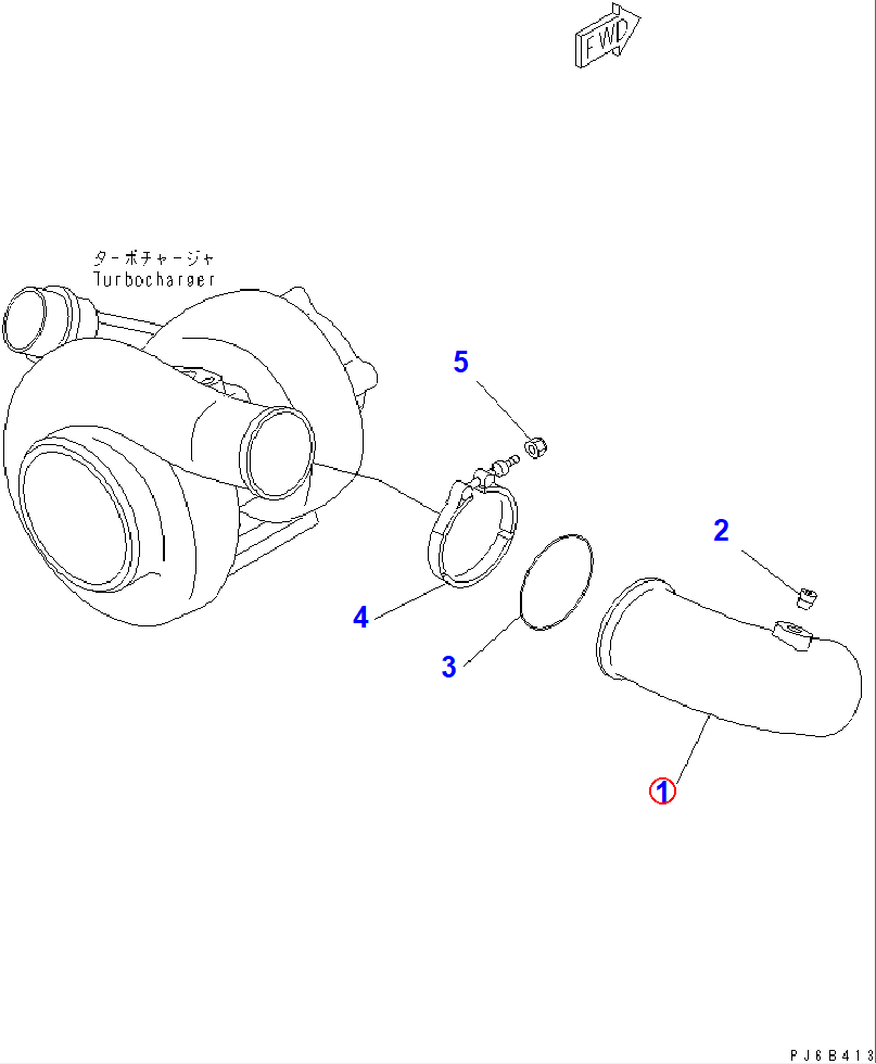 Diagram 6738-11-4320 PIPE,AIR - Komatsu